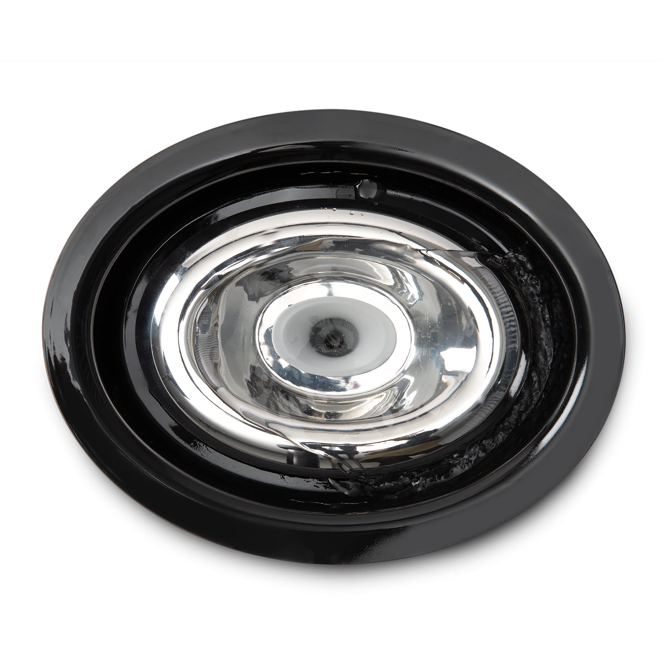 Zeus Cascade Dog Drinking Fountain With Stainless Steel Top