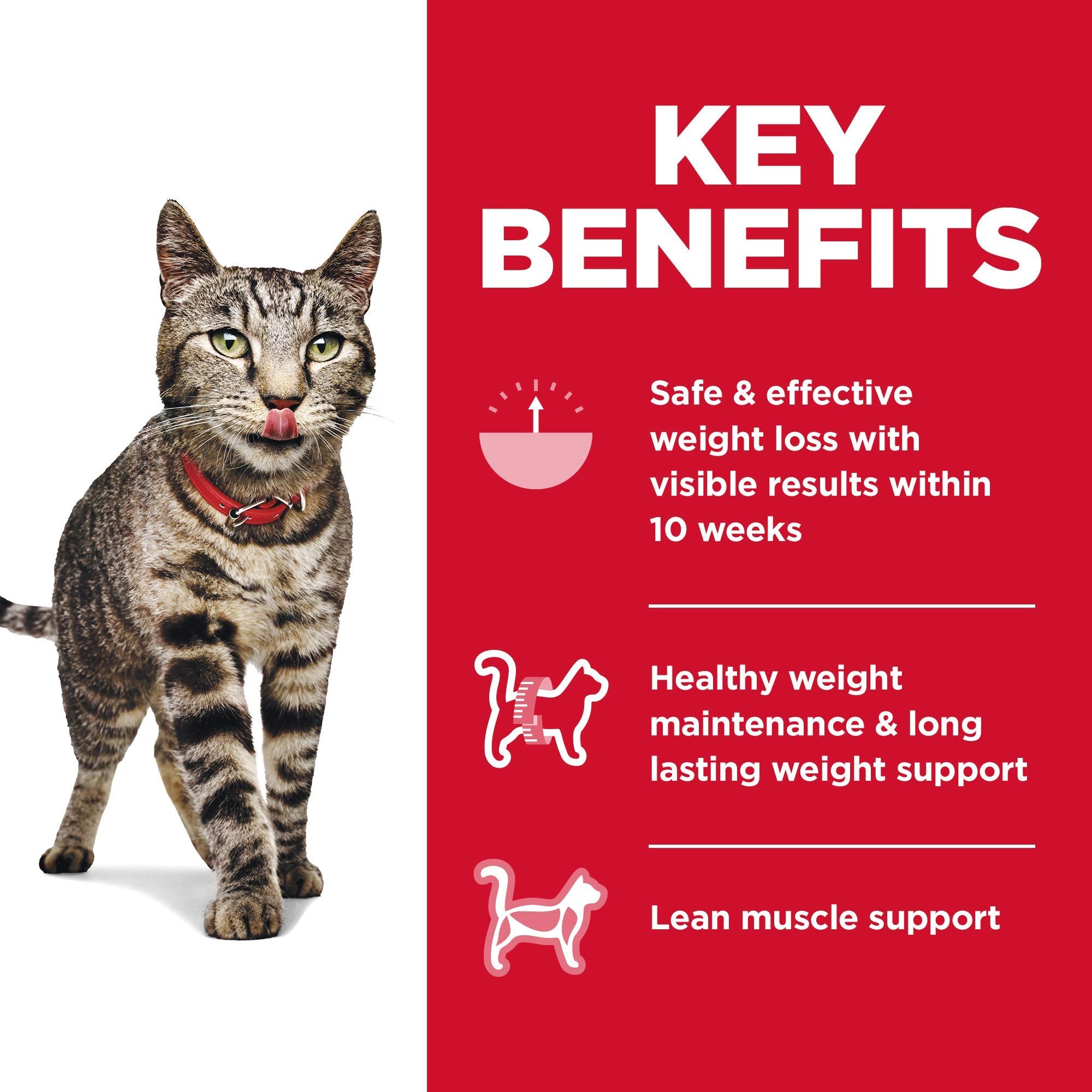 Hills Science Diet Dry Cat Food, Adult, Perfect Weight for Healthy Weight & Weight Management, Chicken Recipe, 3 lb. Bag
