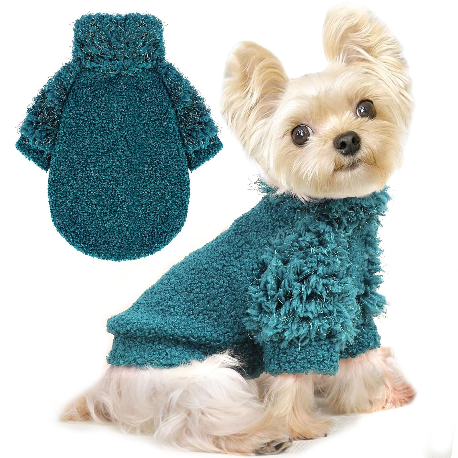 Dog Clothes Dog Sweater For Chihuahua Dachshund Yorkie Soft Thickening Dogs Shirt Winter Puppy Sweater For Small Dogs Sweaters