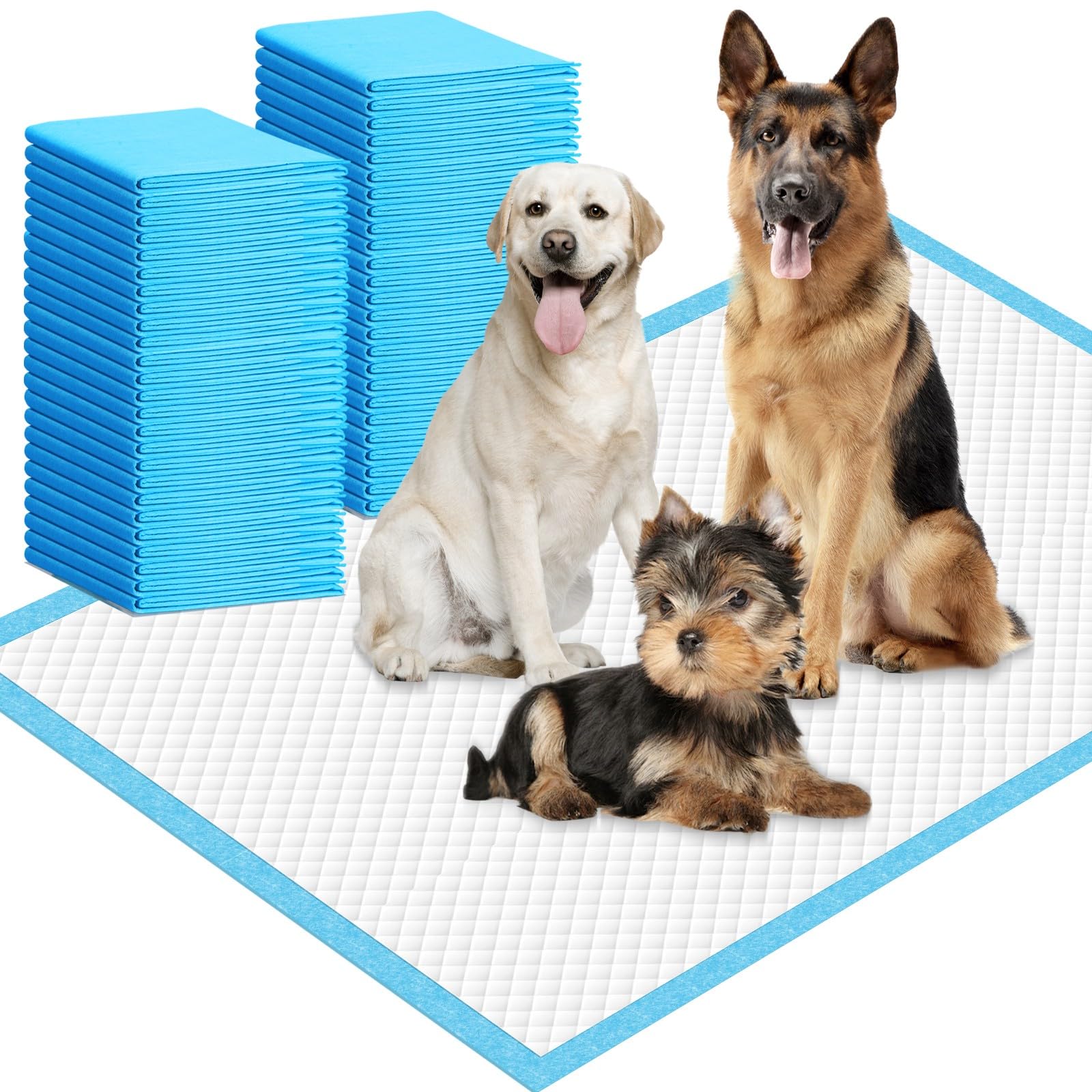 IMMCUTE Dog Pee Pads Extra Large, 36 x44 , 30 Ct, Jumbo Pee Pads for Dogs & Puppies