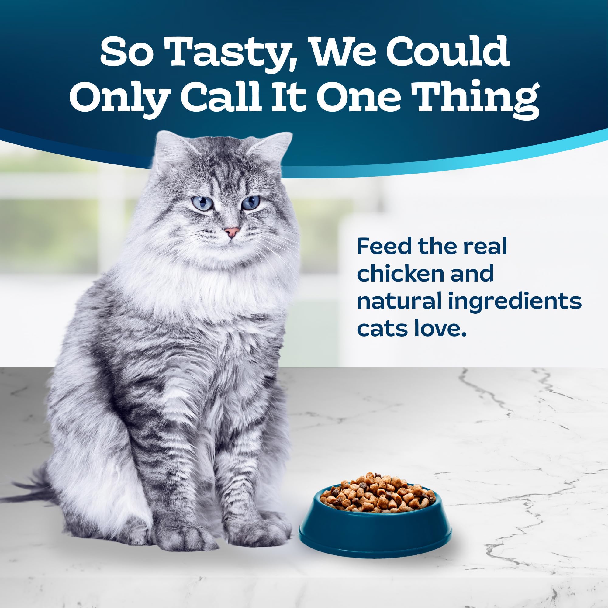 Blue Buffalo Tastefuls Adult Dry Cat Food for Weight Management & Hairball Control, Made in the USA with Natural Ingredients, Ch