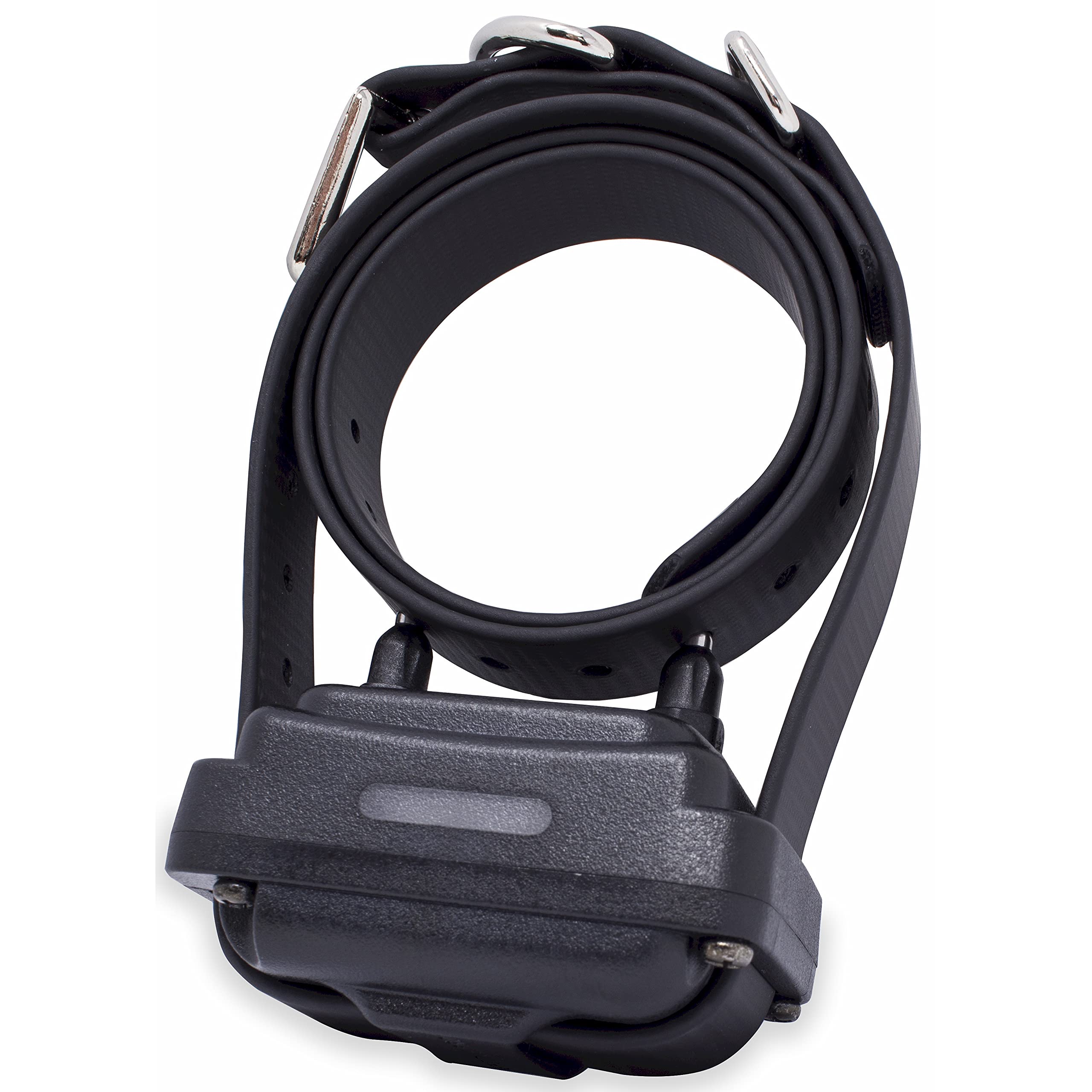 Educator Rx-1000 Receiver On Biothane Collar For E-Fence Underground Fence Containment System For Dogs, Black