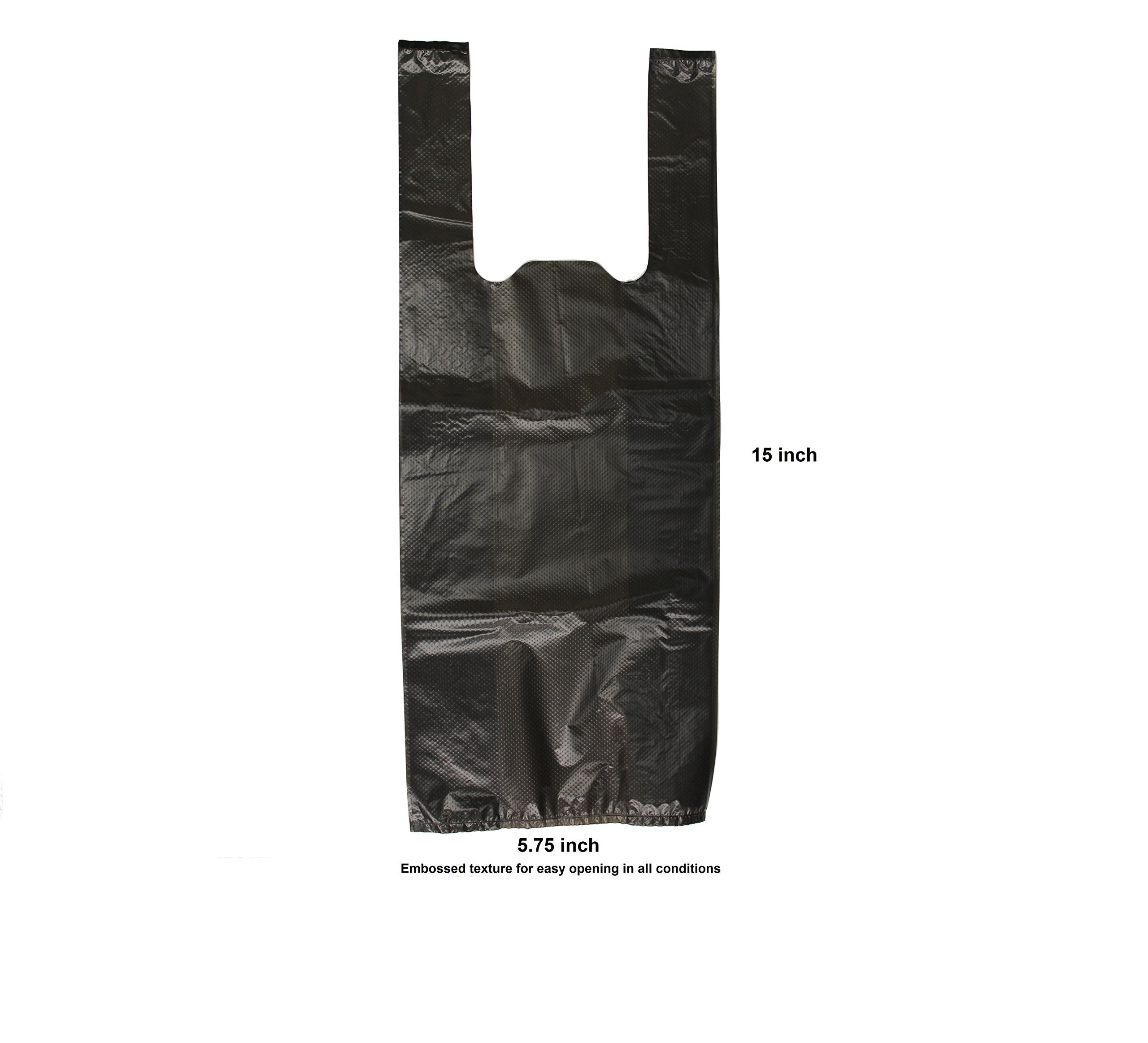 Originalpetbags Easy Open & Easy Tie-Handle 15'' Long, Strong Leak-Proof Poop Bags, Dog Waste Bags, Made In Usa (Not On Rolls)