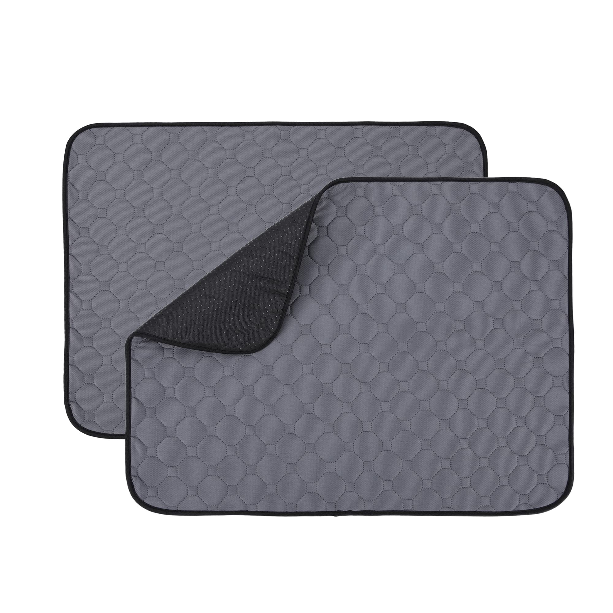 Lwymx Guinea Pig Cage Liners, 16''X24'' Washable Guinea Pig Pee Pads, Non Slip Reusable Super Absorbent Guinea Pig Training Mat Bedding Fleece For Small Animals Hamster Rabbit Chinchilla Rat, 2Pack