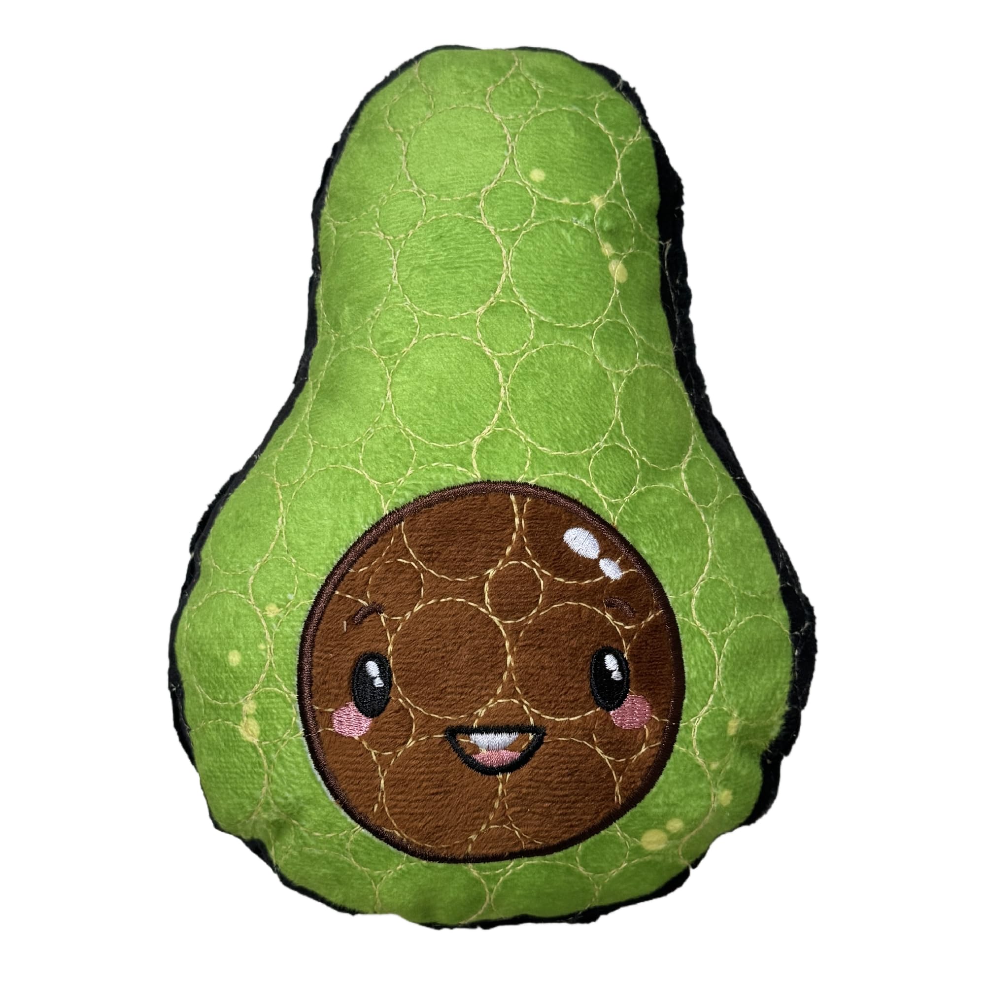Bite Force - Durable & Strong Dog Toy Avocado Squeaker, Kevlar-Reinforced for Aggressive Chewers for Small Medium Large Dogs - G