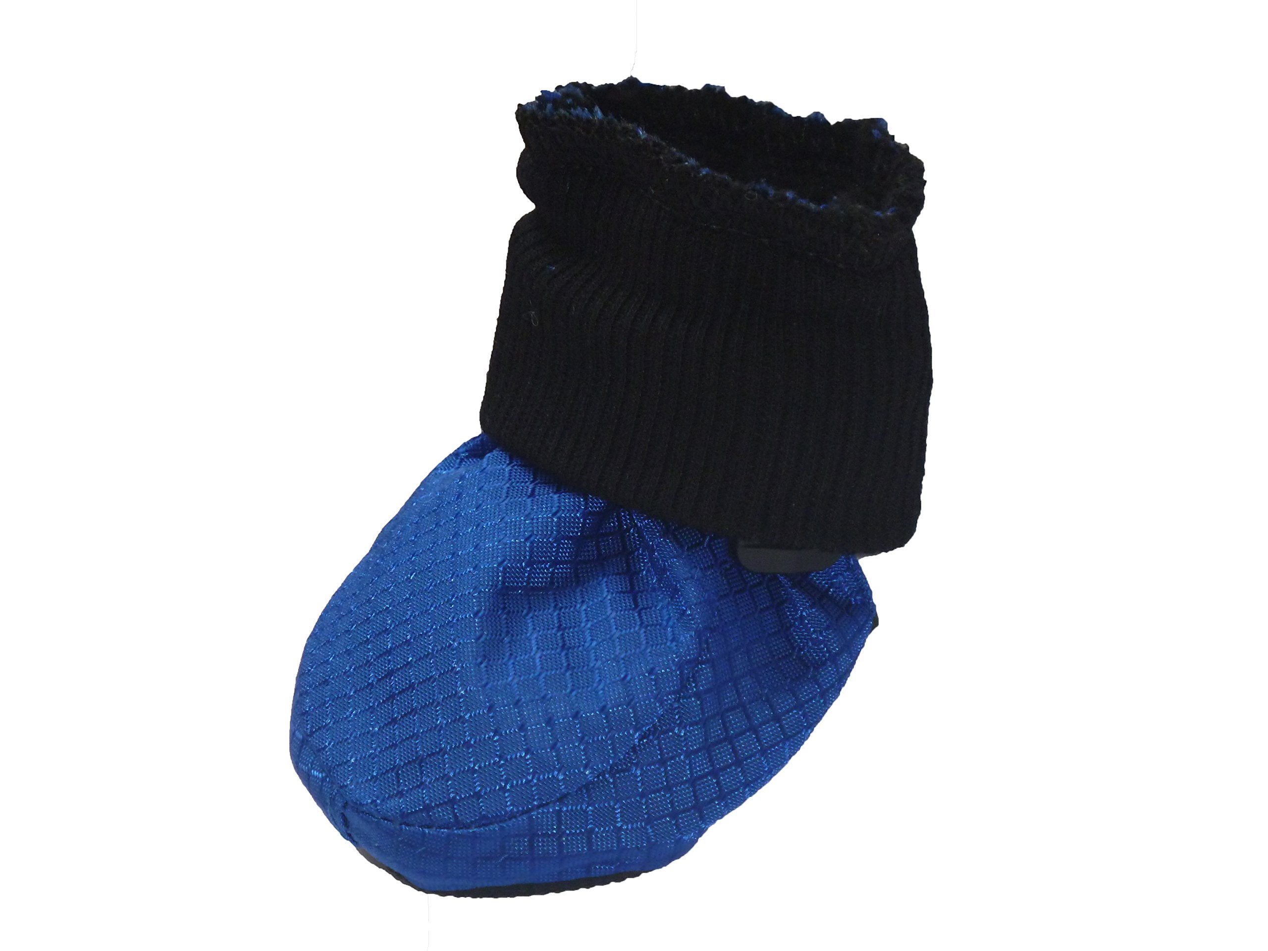 Lonsuneer Winter Paw Protector Dog Boots Waterproof Soft Sole And Nonslip Set Of 4 Color Blue Size Medium