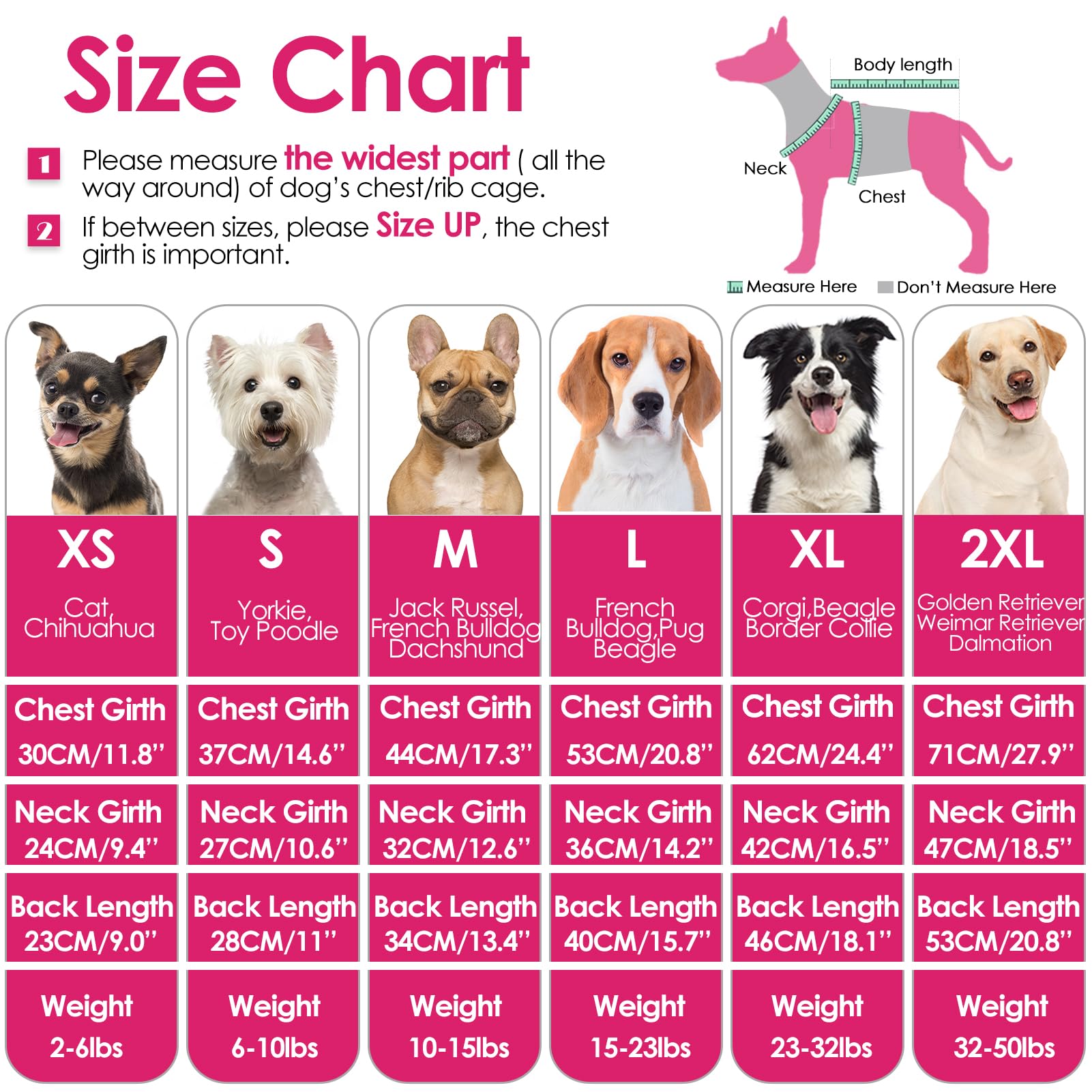 AOFITEE Small Dog Sweater - Warm Pink XS Stretchy Turtleneck for Girls Boys & Teacup Dogs