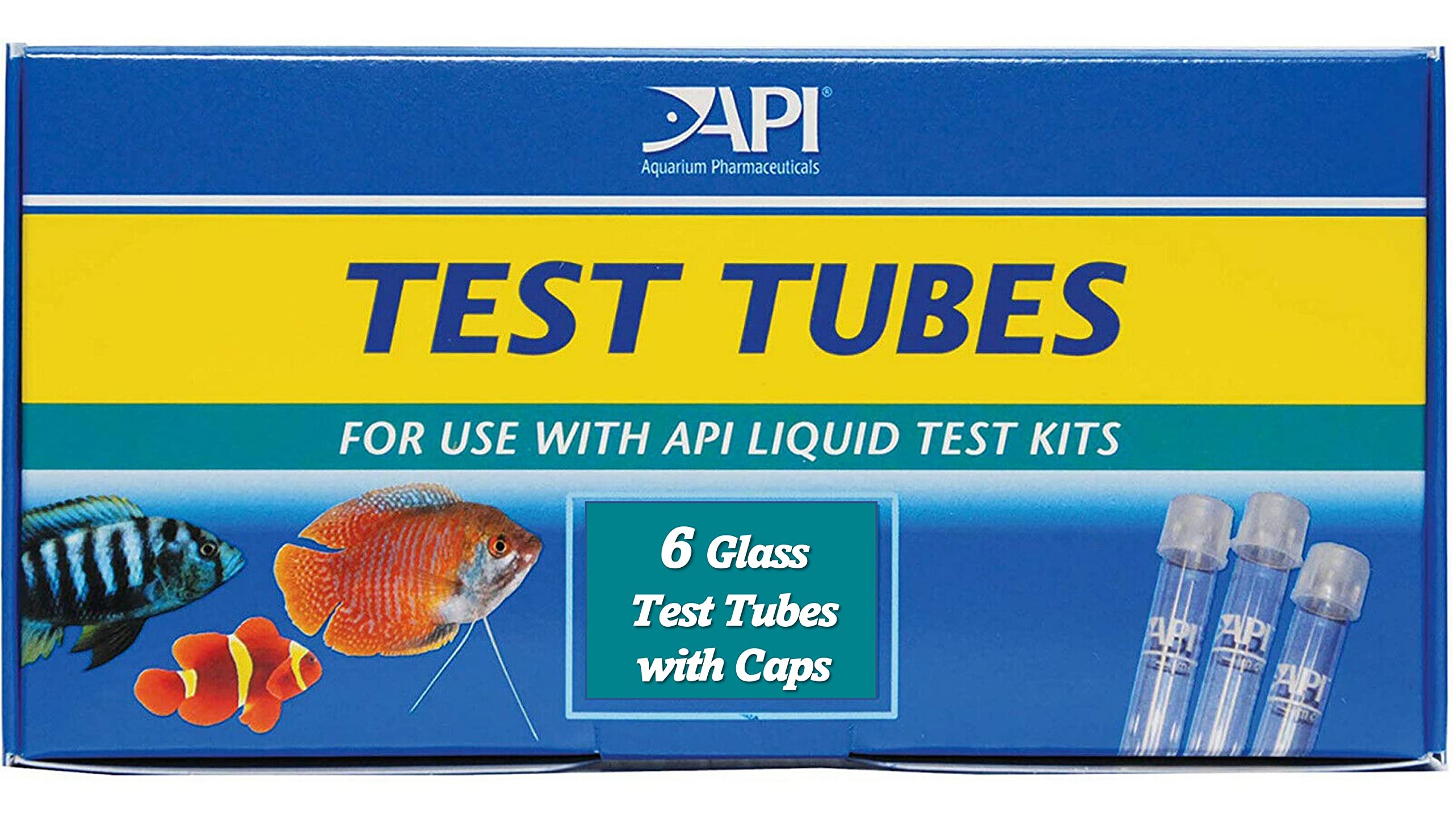 Api Replacement Test Tubes For Aquarium Test Kits 6 Pack Bundle