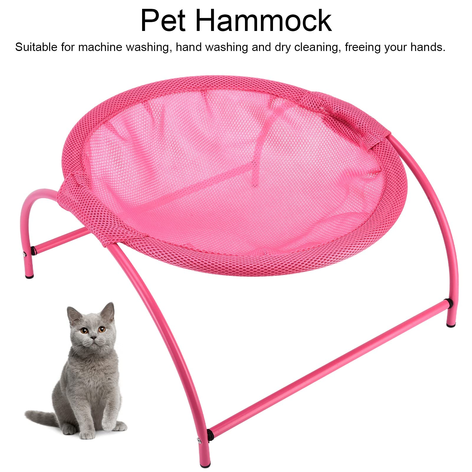 Cat Hammock Pet Summer House Breathable Bed Cloth Pocket Heat Dissipation For Cat Cat Nest Shaker Chair Hammocks ()