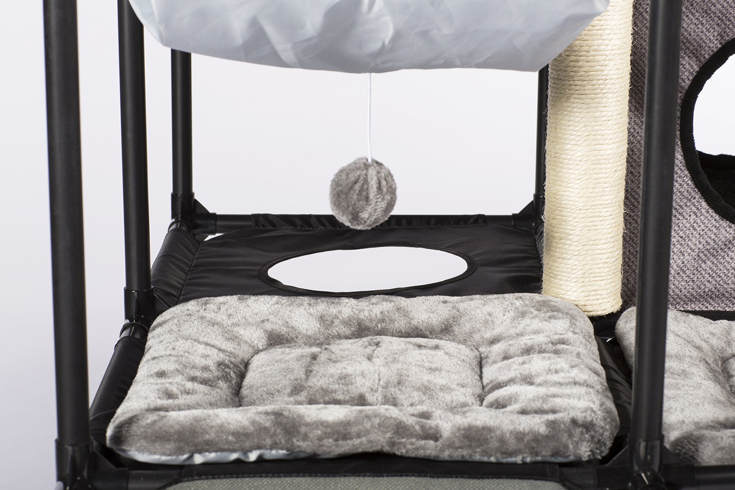 Prevue Pet Products Prevue Pet Products Catville Tower Gray 7240, Gray