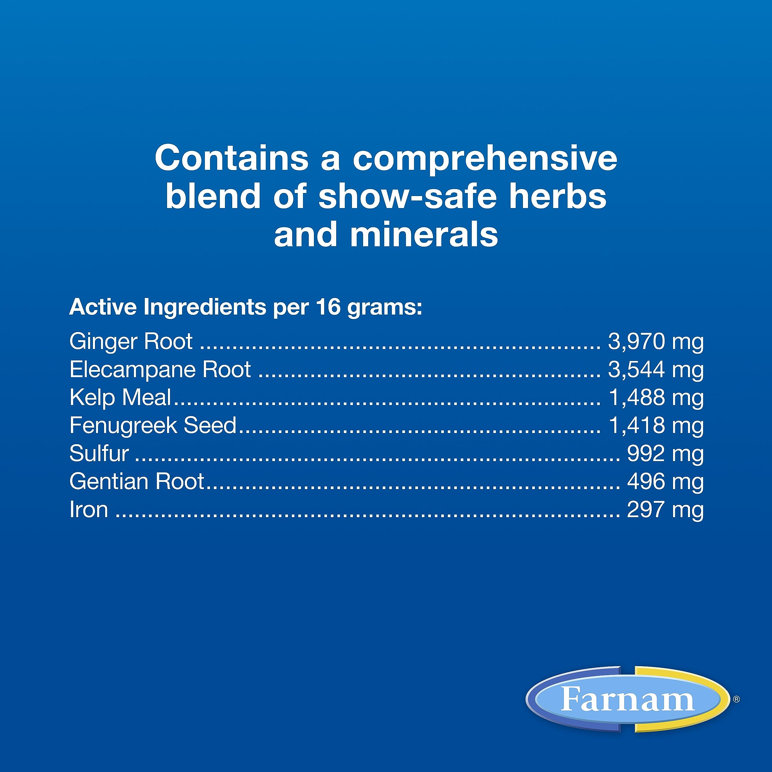 Farnam Cough Free Horse Cough Supplement Pellets, Provides Respiratory Support for Horses with Seasonal Allergies or Stable Coug