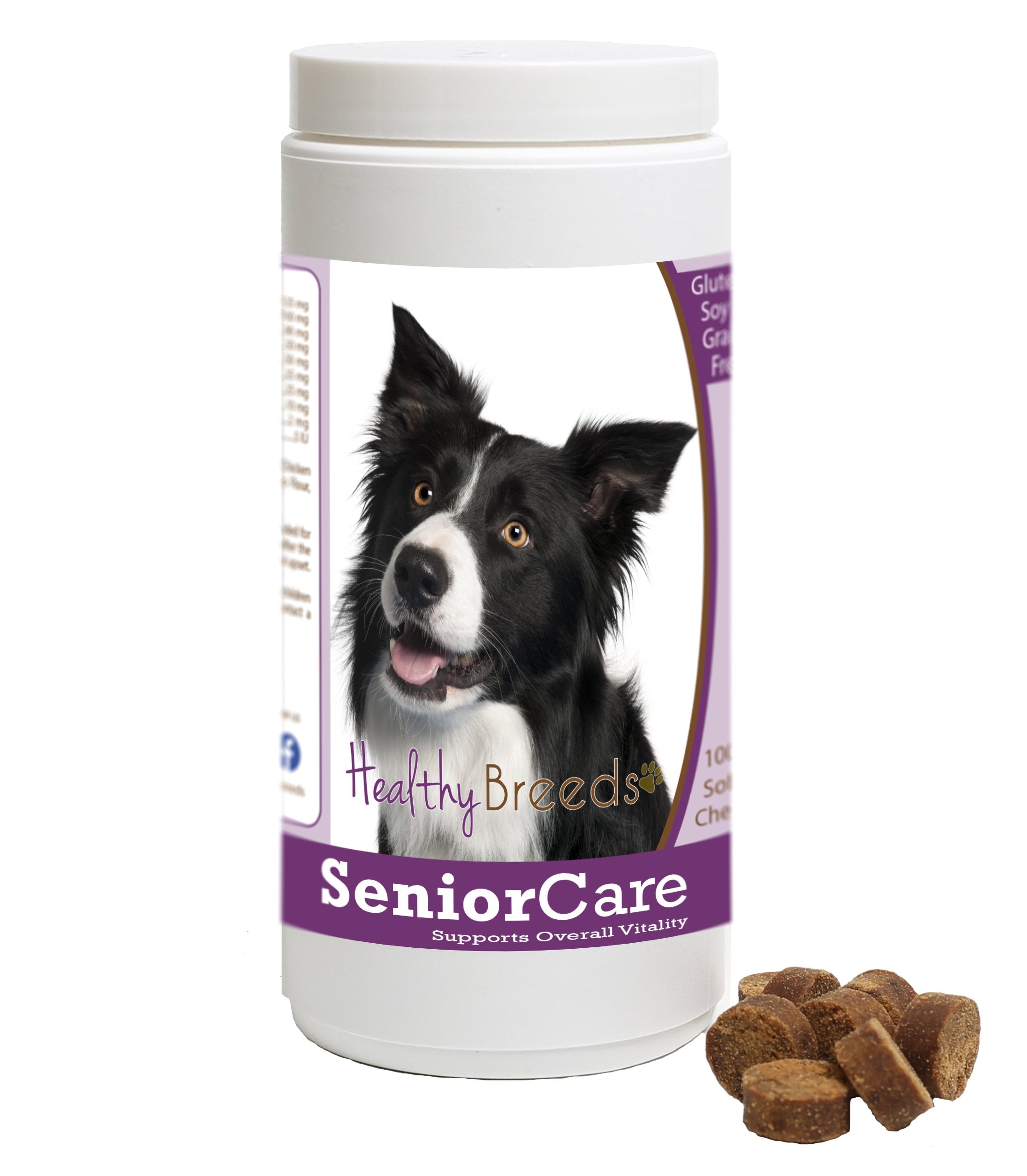 Healthy Breeds Border Collie Senior Dog Care Soft Chews 100 Count