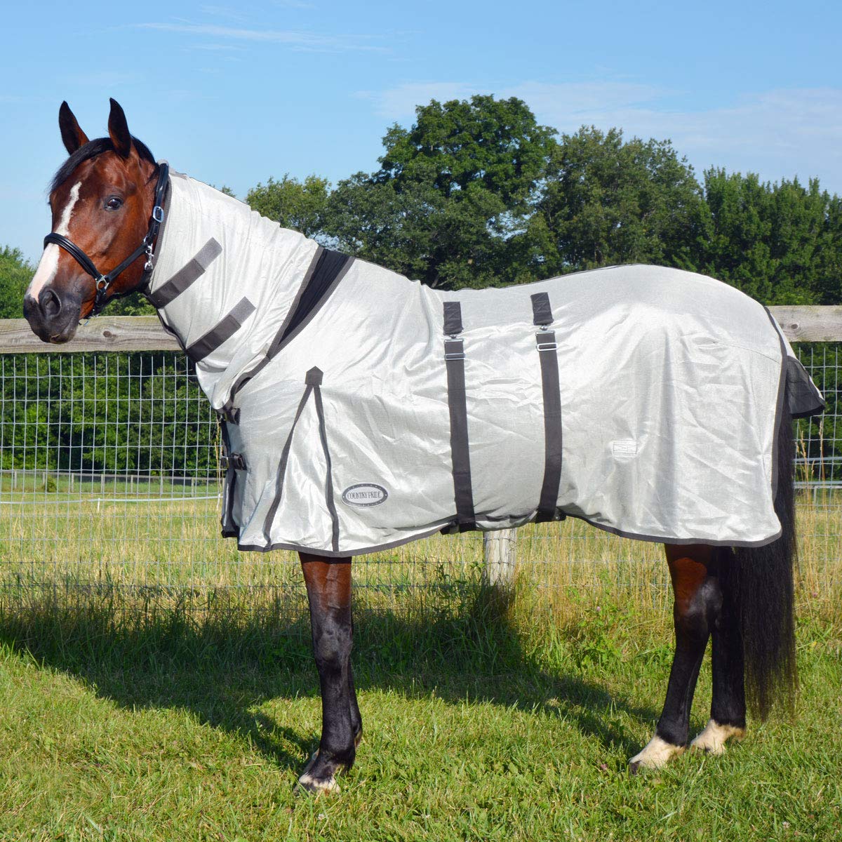 Country Pride Fly Sheet Mesh with Belly Band and Neck Cover (70 in)