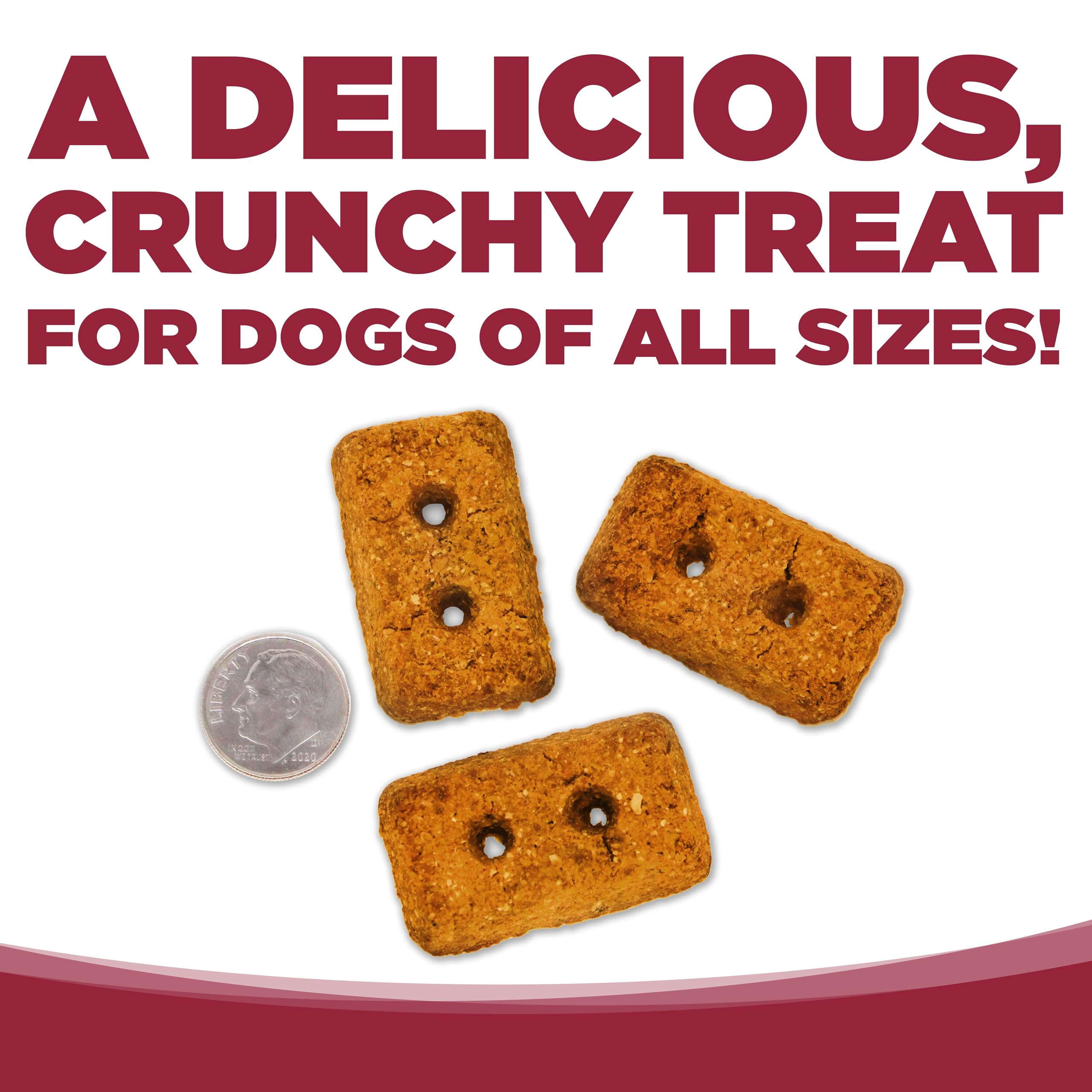 NutriSource Grain-Free Dog Treats, Made with Liver, 14oz