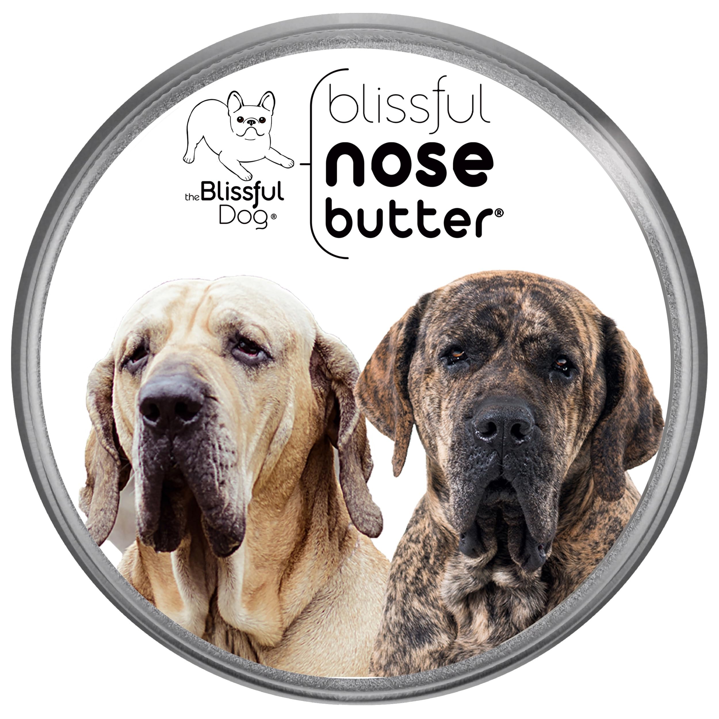 The Blissful Dog Fila Brasilerio Unscented Nose Butter - Dog Nose Butter, 4 Ounce