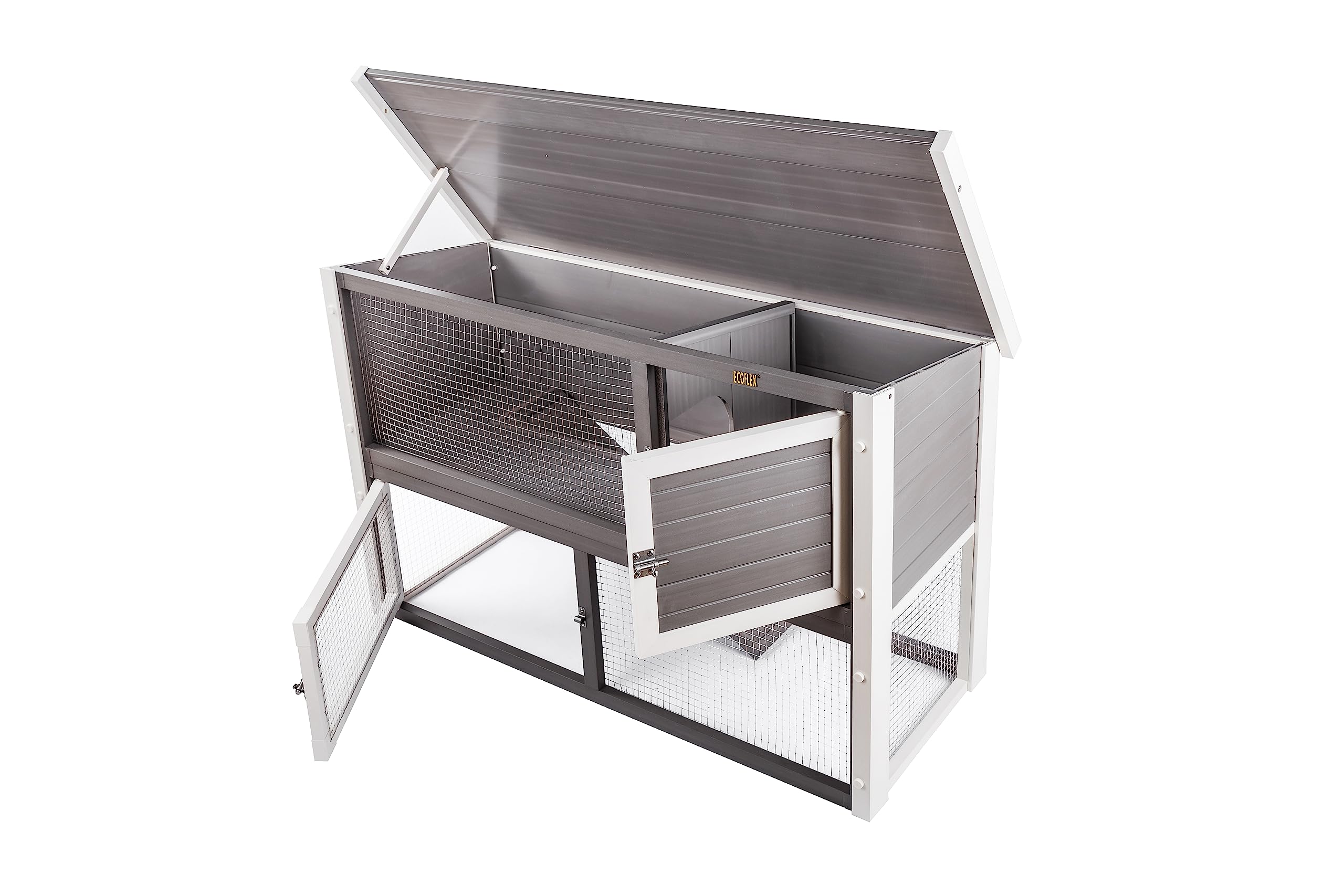 Ecoflex Columbia Rabbit Hutch, Grey
