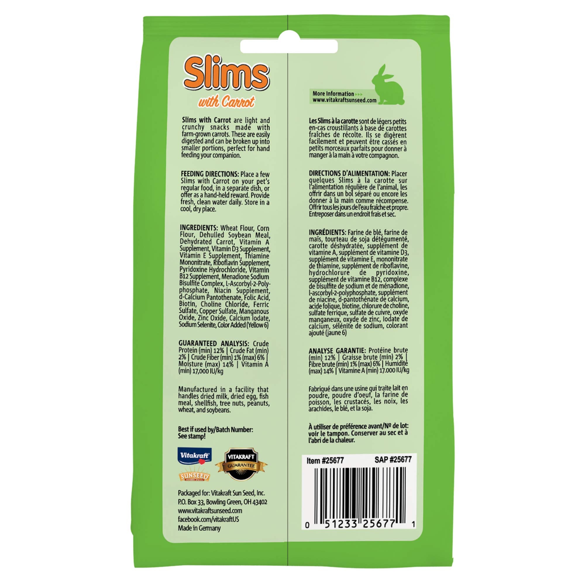 VC CARROT SLIM RABBIT 1.76OZ