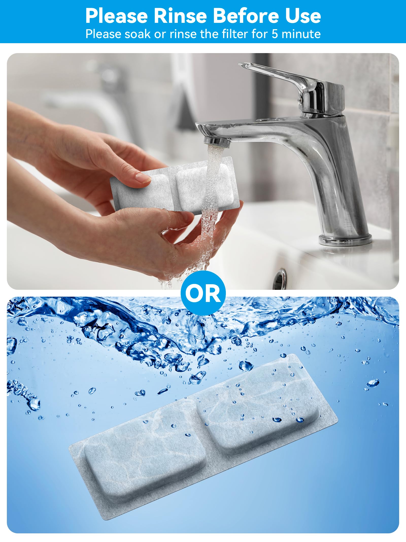 3.4Gal Dog Water Fountain For Large Dogs, 13L Stainless Steel Large Pet Fountain With Deeper & Wider Drinking Area, Automatic Do