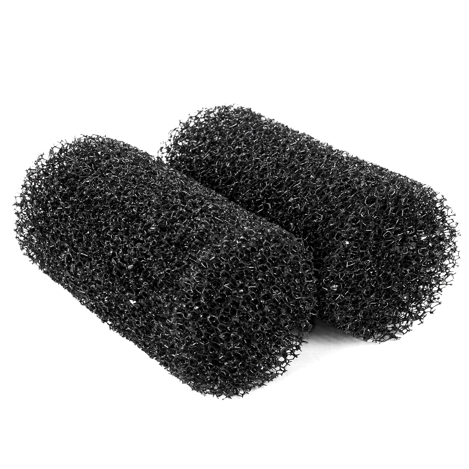 Yaubay 2Pcs Internal Filter Sponge Foam, Aquarium Bio Sponge Rolls Of Fish Tank Filter Accessories 4.5'' X 2'' (2Pcs Sponge)