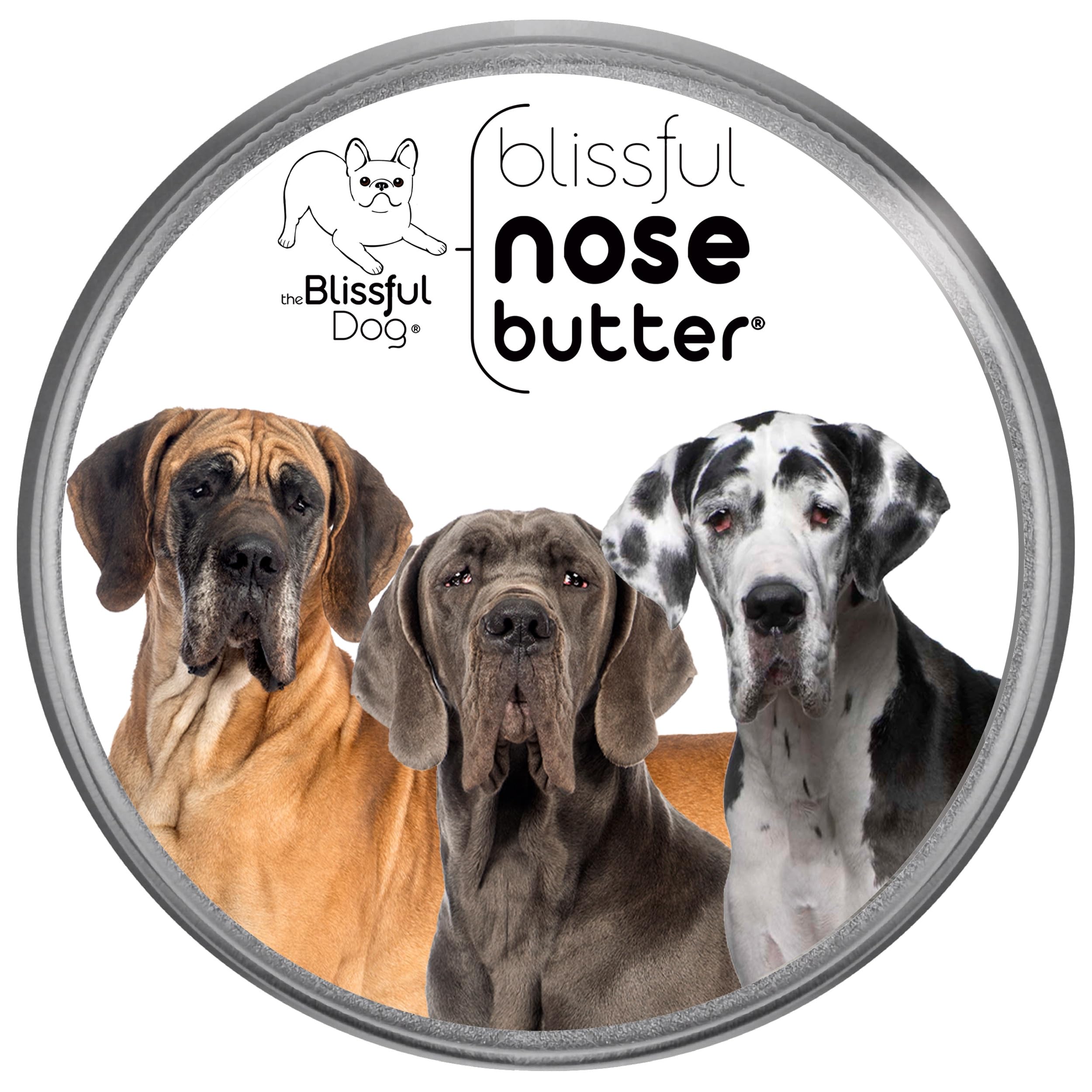 The Blissful Dog Great Dane Unscented Nose Butter - Dog Nose Butter, 16 Ounce
