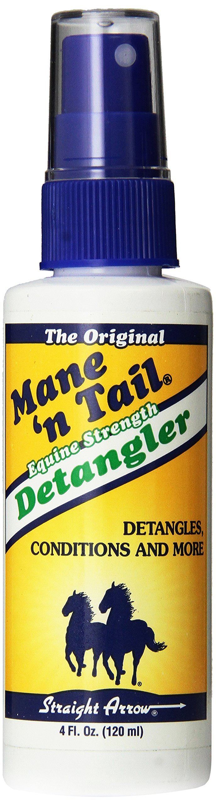 Mane 'n Tail Straight Arrow Equine Detangler Spray for Horse, 4-Ounce