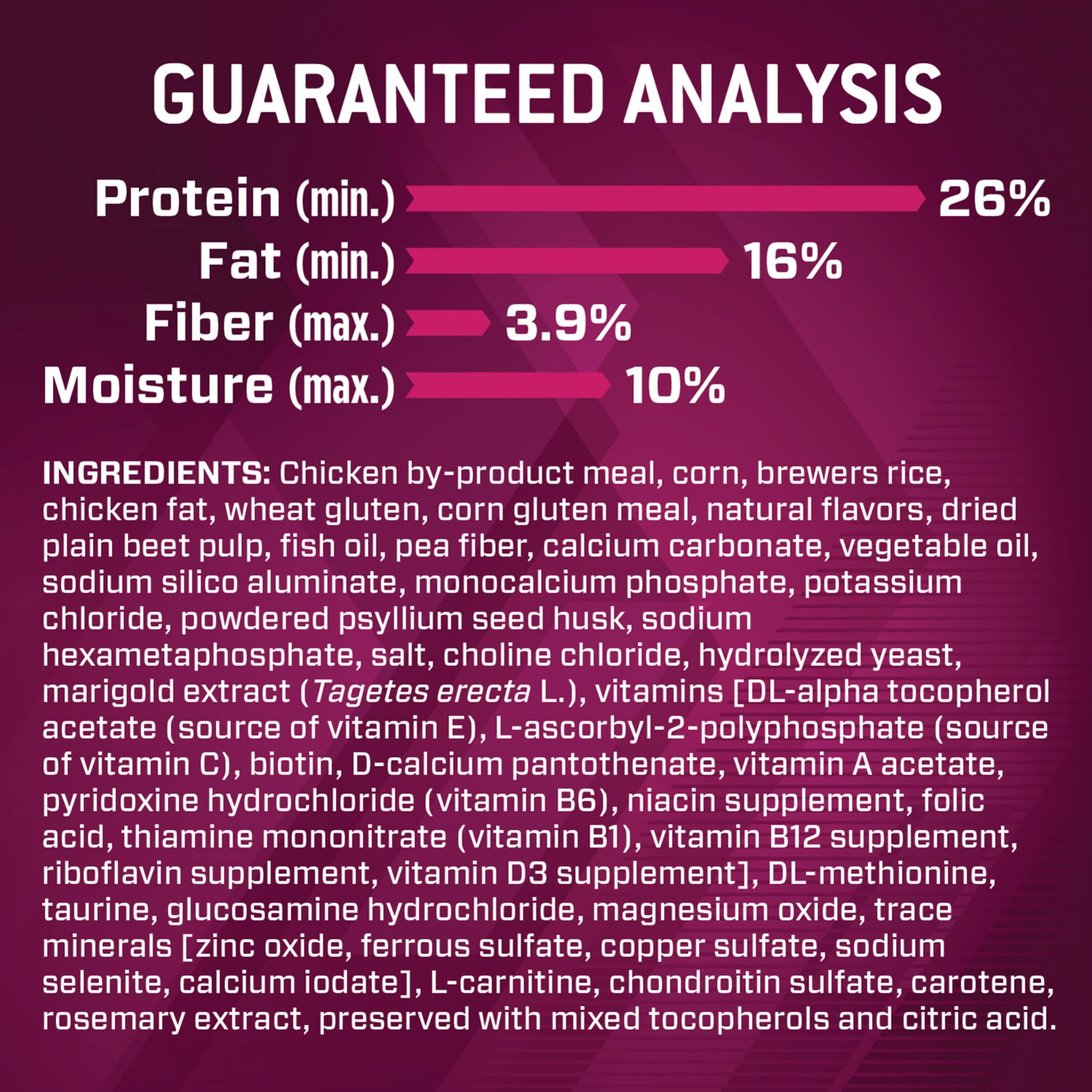 Eukanuba Premium Performance 26/16 Exercise Dry Dog Food, Dry Dog Food with Protein and Fat to Support Optimal Energy, 28 lb Bag