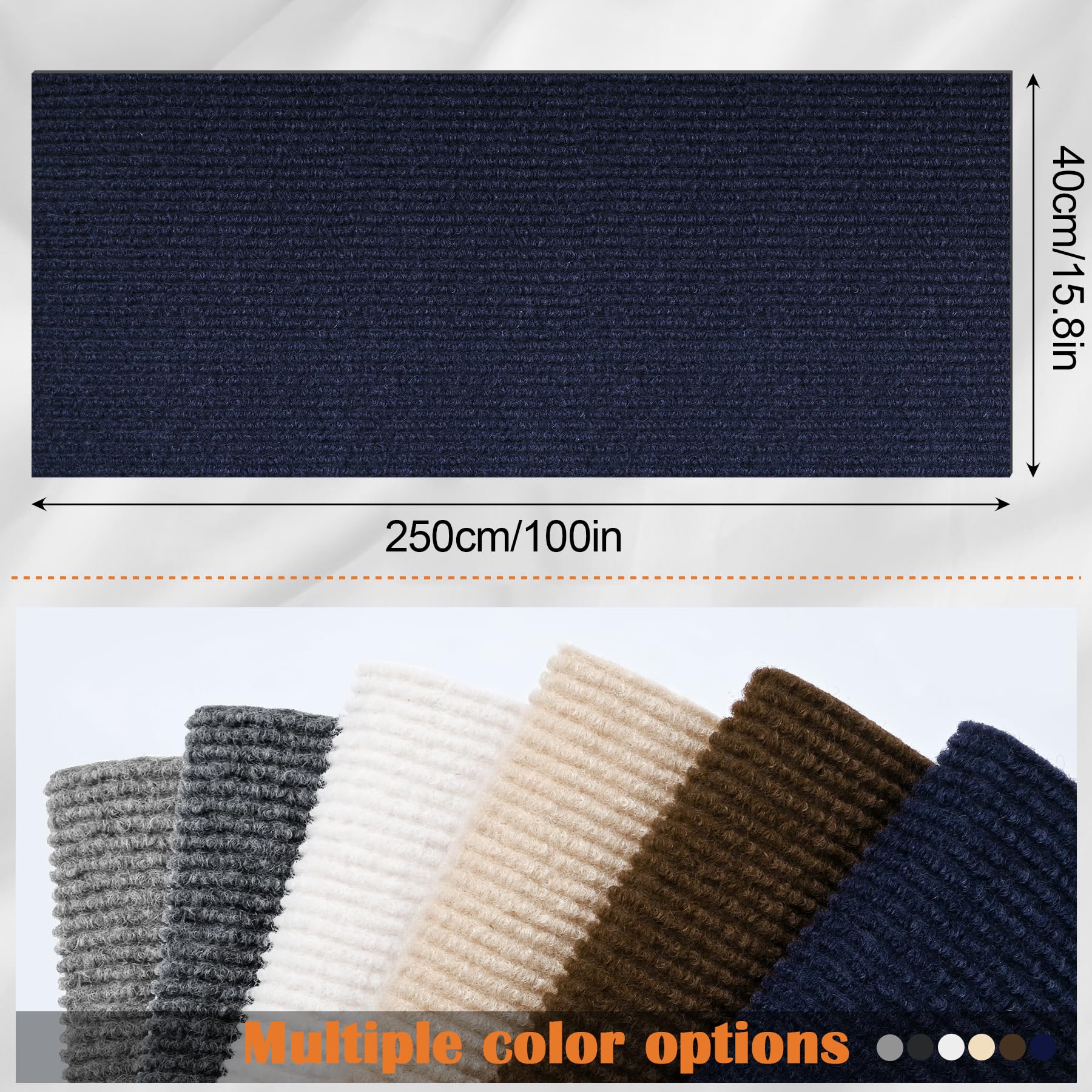 Inchoco Cat Scratch Pads For Indoor Cats - 100'' X 15.8'' Trimmable Self-Adhesive Couch Corner Protectors For Cats, Diy Climbing