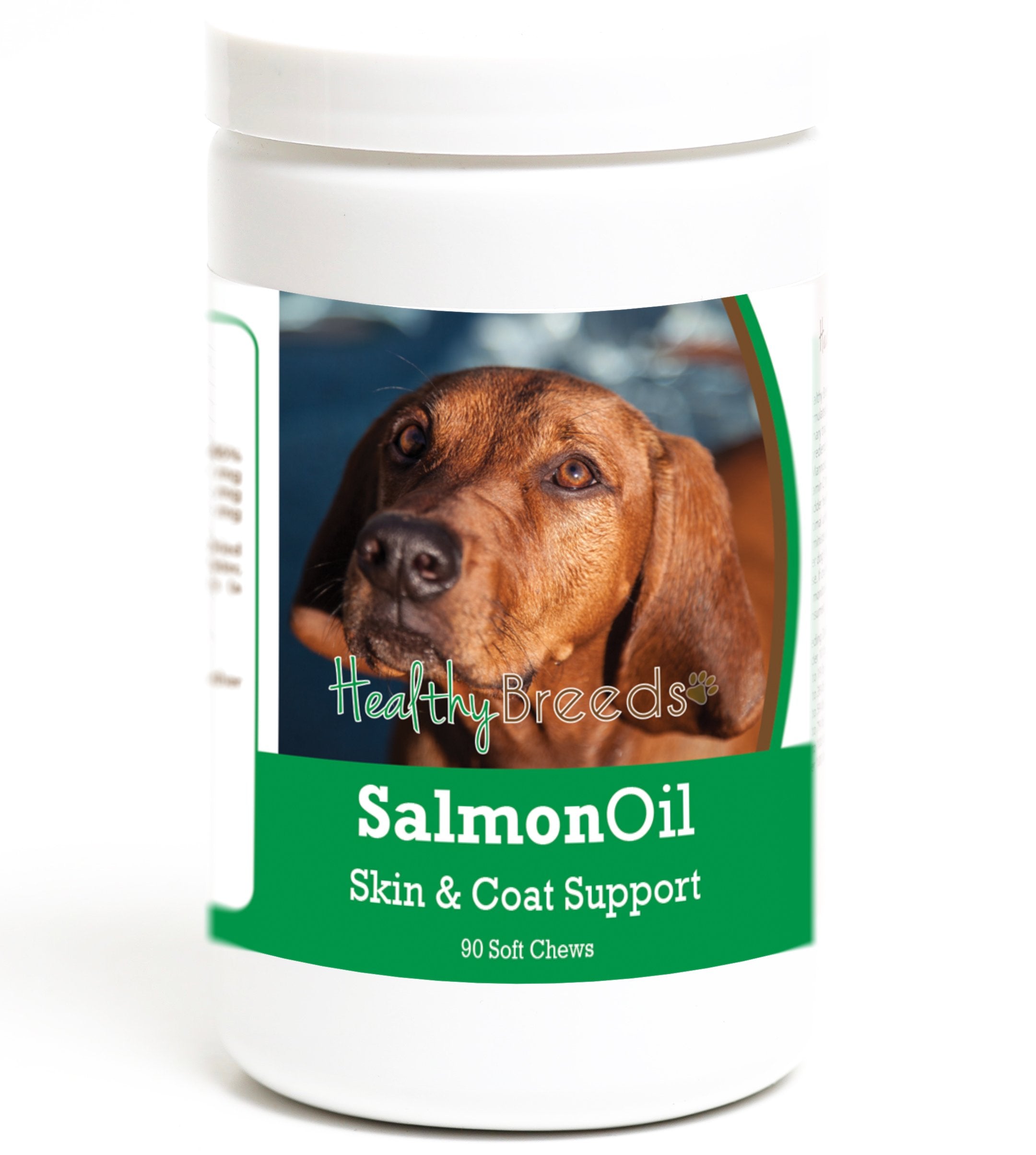 Healthy Breeds Redbone Coonhound Salmon Oil Soft Chews 90 Count
