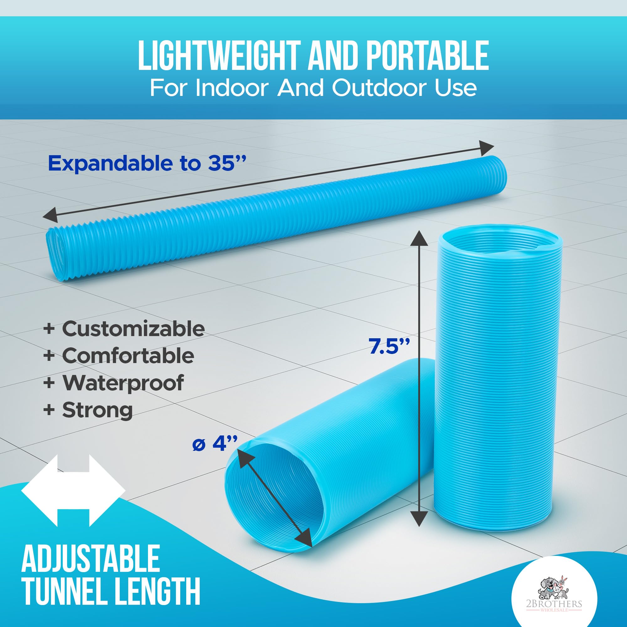 Guinea Pig Tunnels And Hamster Tubes - Fun Ferret Tunnels - Ideal Rat Cage Accessories - Collapsible Guinea Pig Toys For Boredom