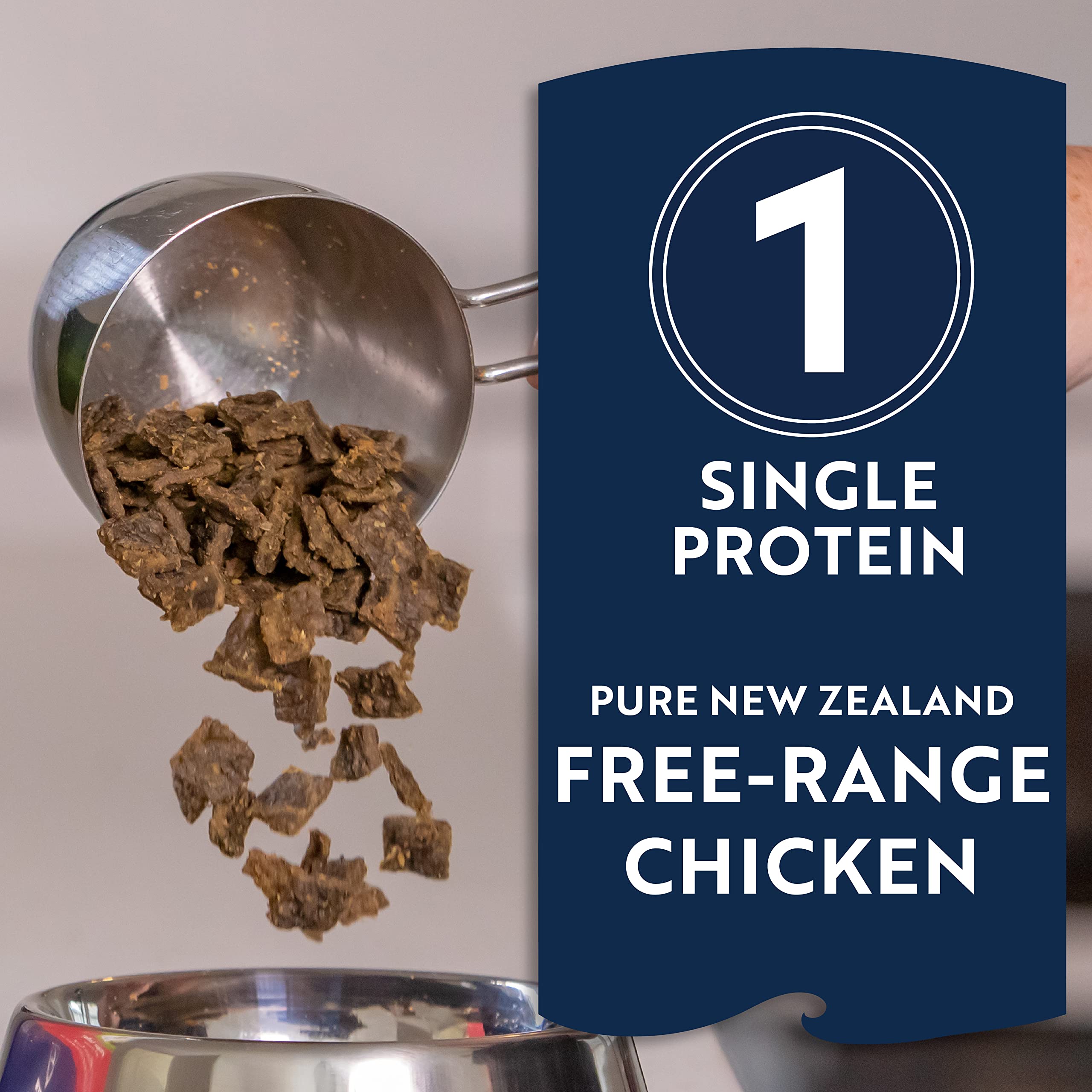 ZIWI Peak Air-Dried Dog Food - Chicken - All Natural, High Protein, Grain Free, Limited Ingredient w/ Superfoods (16oz)