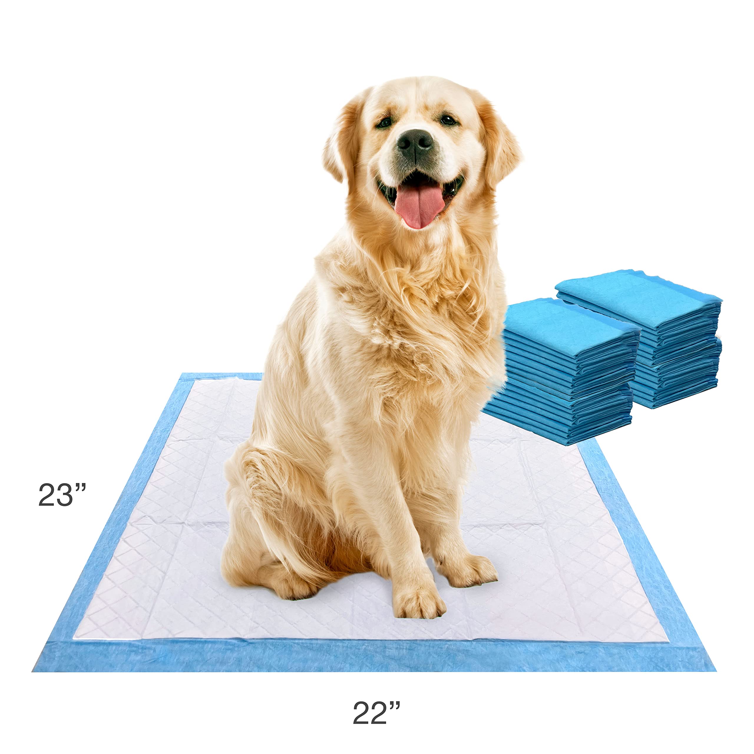 Four Paws Wee-Wee Superior Performance Unscented Pee Pads For Dogs & Puppies, Quilted Leak-Proof Dog Housebreaking Potty Training Floor Protection, 22' X 23', 30 Count