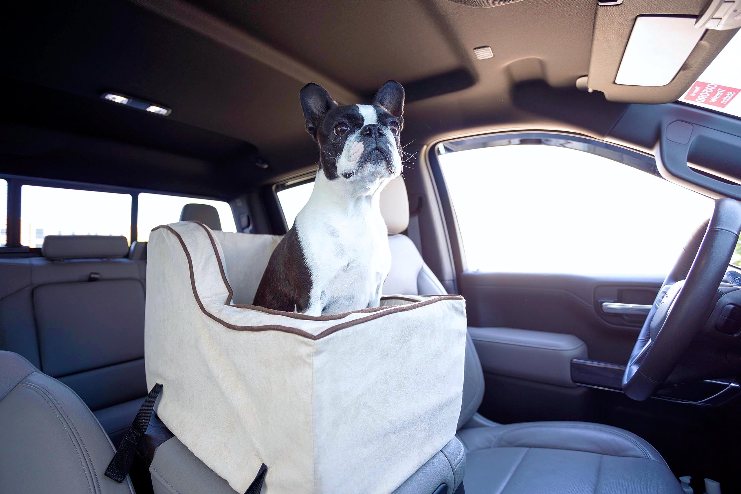 Snoozer Luxury High Back Console Lookout, Buckskin With Java Cording, Large