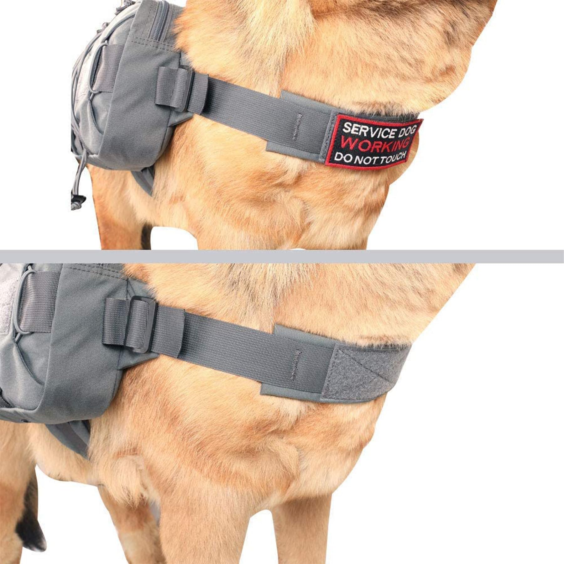 Excellent Elite Spanker Dog Pack Hound Dog Saddle Bag Backpack For Travel Camping Hiking Medium & Large Dog With 2 Capacious Sid