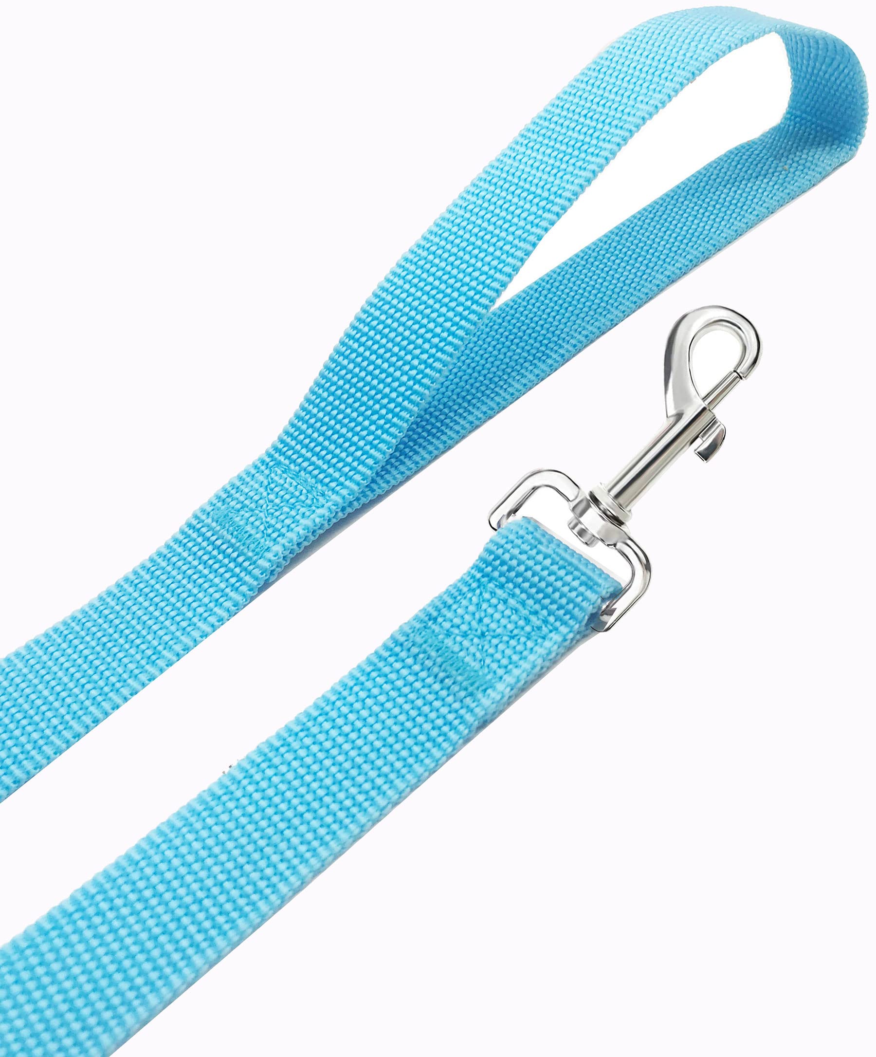 SALO Nylon Training Dog Leash for Small Medium Large Dogs, 3/4 Inch Wide, 20ft 30ft 40ft 50ft Long Leash Dog/Puppy Lead for Obed