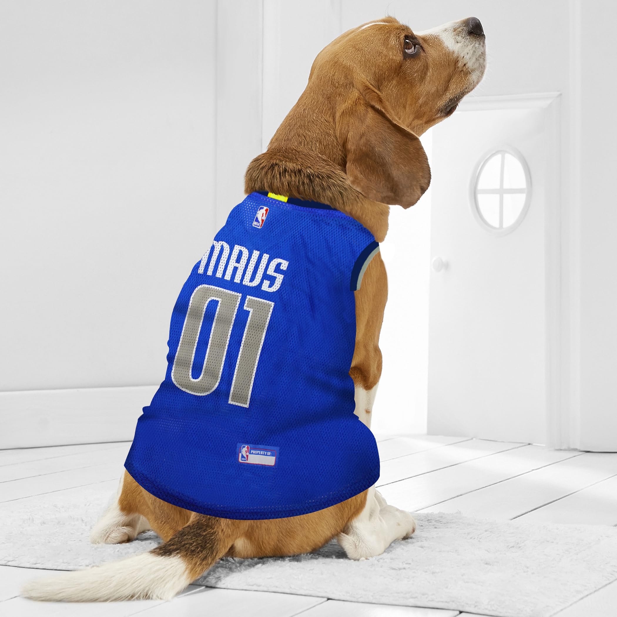 Pets First NBA DALLAS MAVERICKS DOG Jersey, Small - Tank Top Basketball Pet Jersey