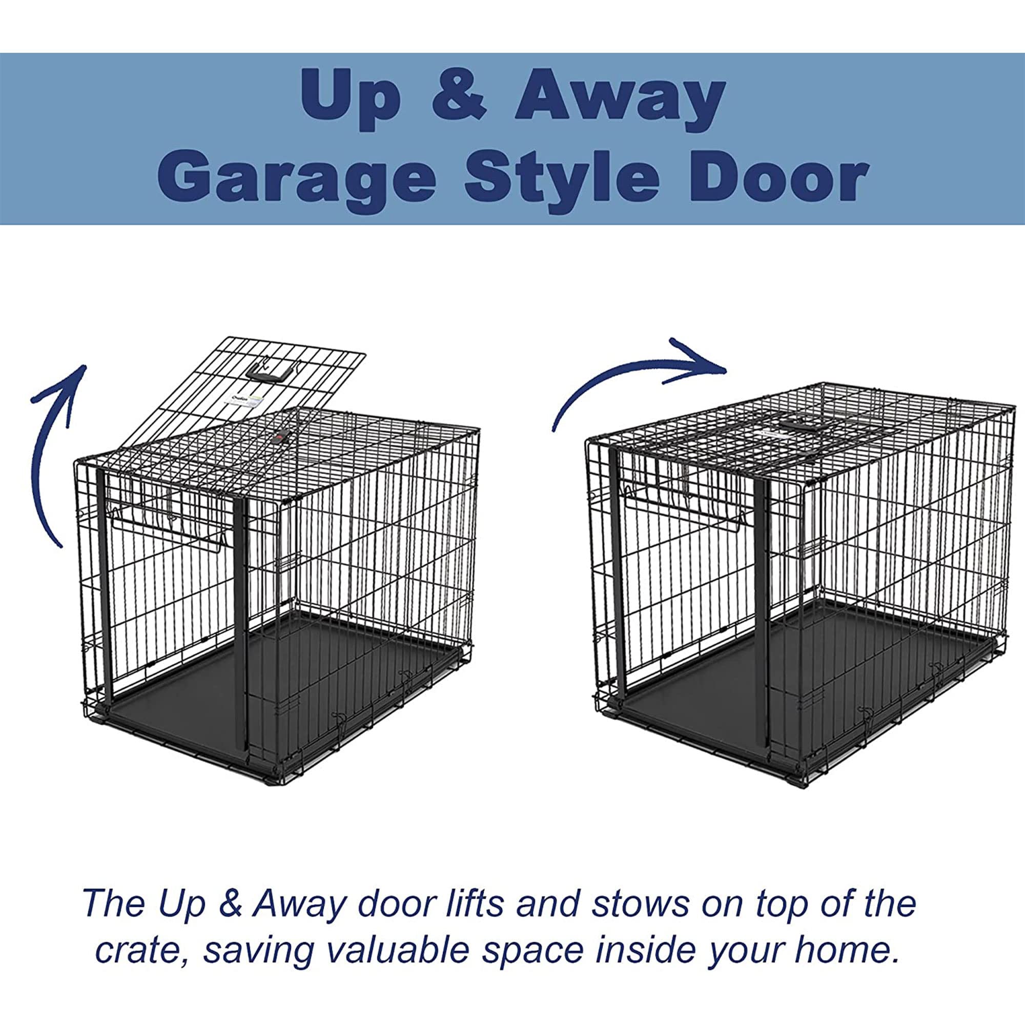Midwest Homes For Pets Ovation Single Door Dog Crate, 42-Inch