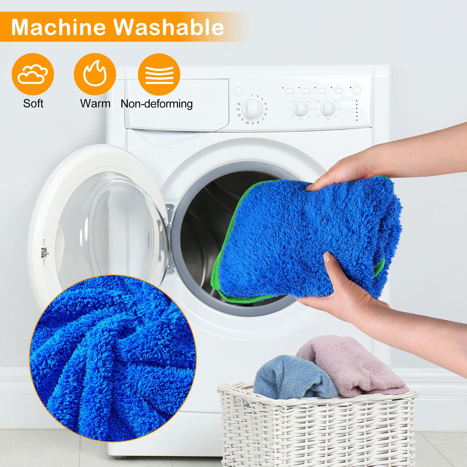 Super Soft Dog Bathrobe, Quick Drying Towel For Large Dogs, Adjustable Robe For After Bath, Clothes And Dryer M