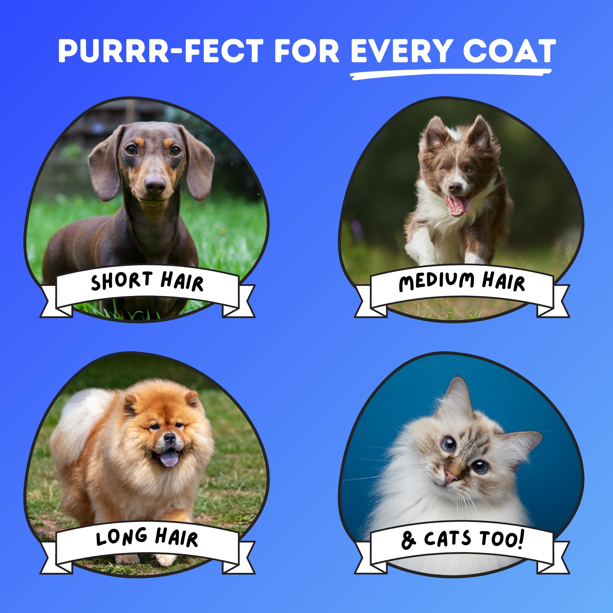 Dakpets Stainless Steel Pet Deshedding Tool - Grooming Brush For Cats And Dogs, Removes Trapped Hair, Reduces Shedding By Up To 95%, All Hair Types, Includes Protective Blade Cover, Pink, 4 Inches