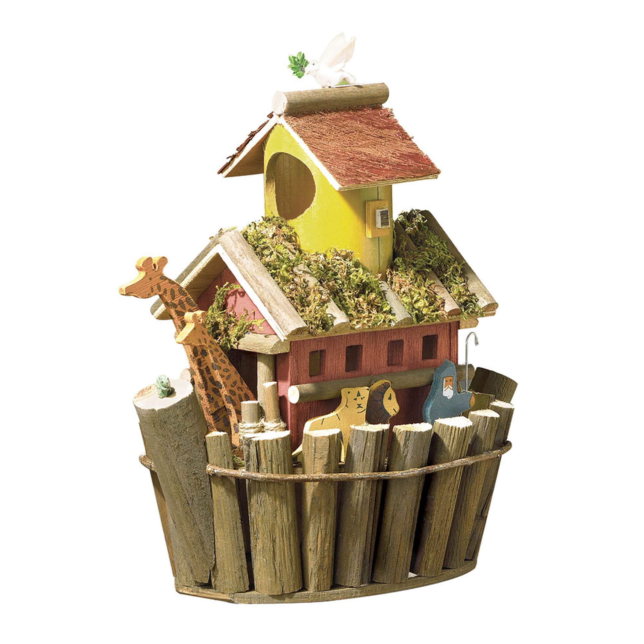 Songbird Valley Noahs Ark Birdhouse 12.5x6.5x12.5