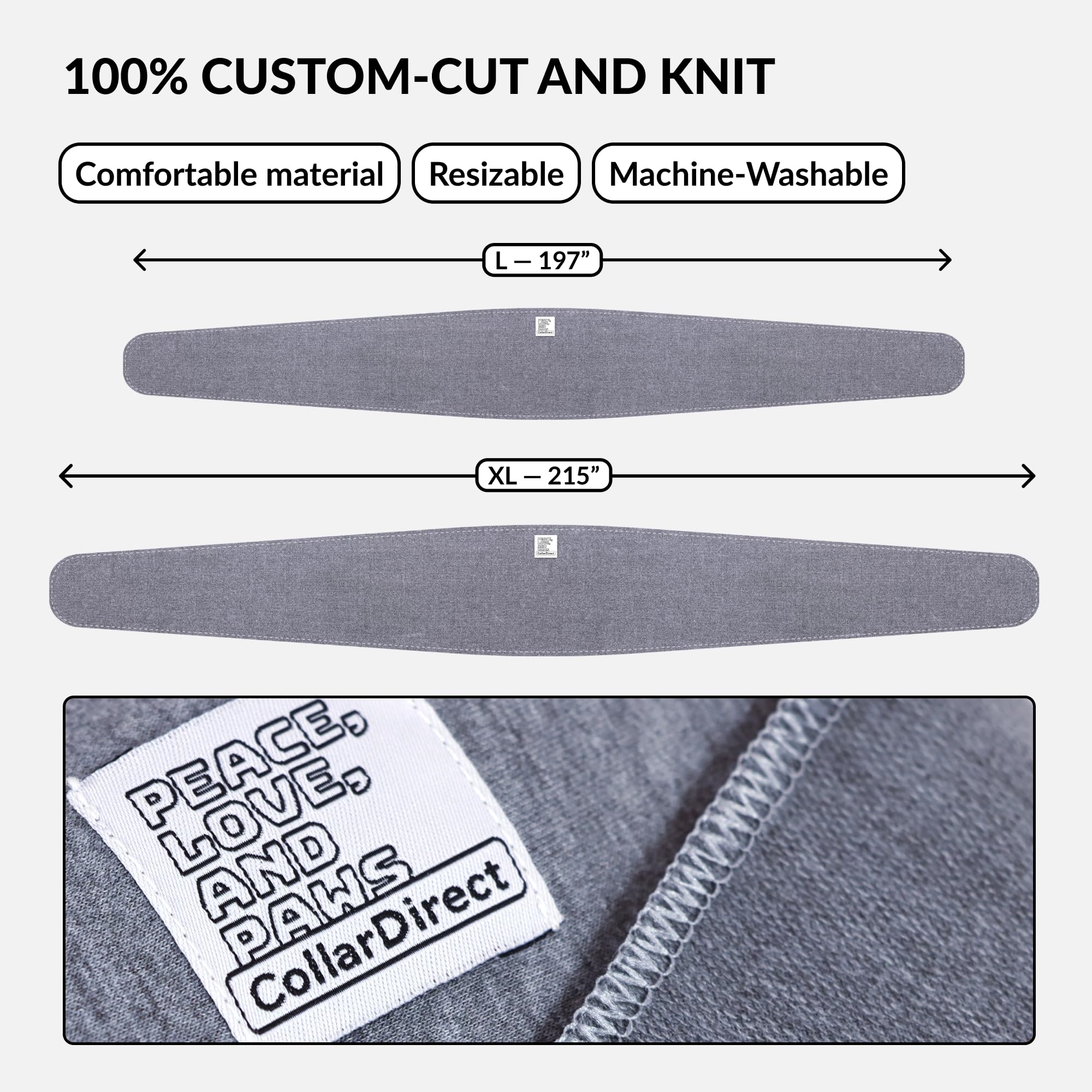 Dog Sling Carrier For Small Dogs - Anti-Anxiety Cat Sling, Puppy Pouch - Pet Sling In Gray Black Blue Green Pink Yellow (Gray, L