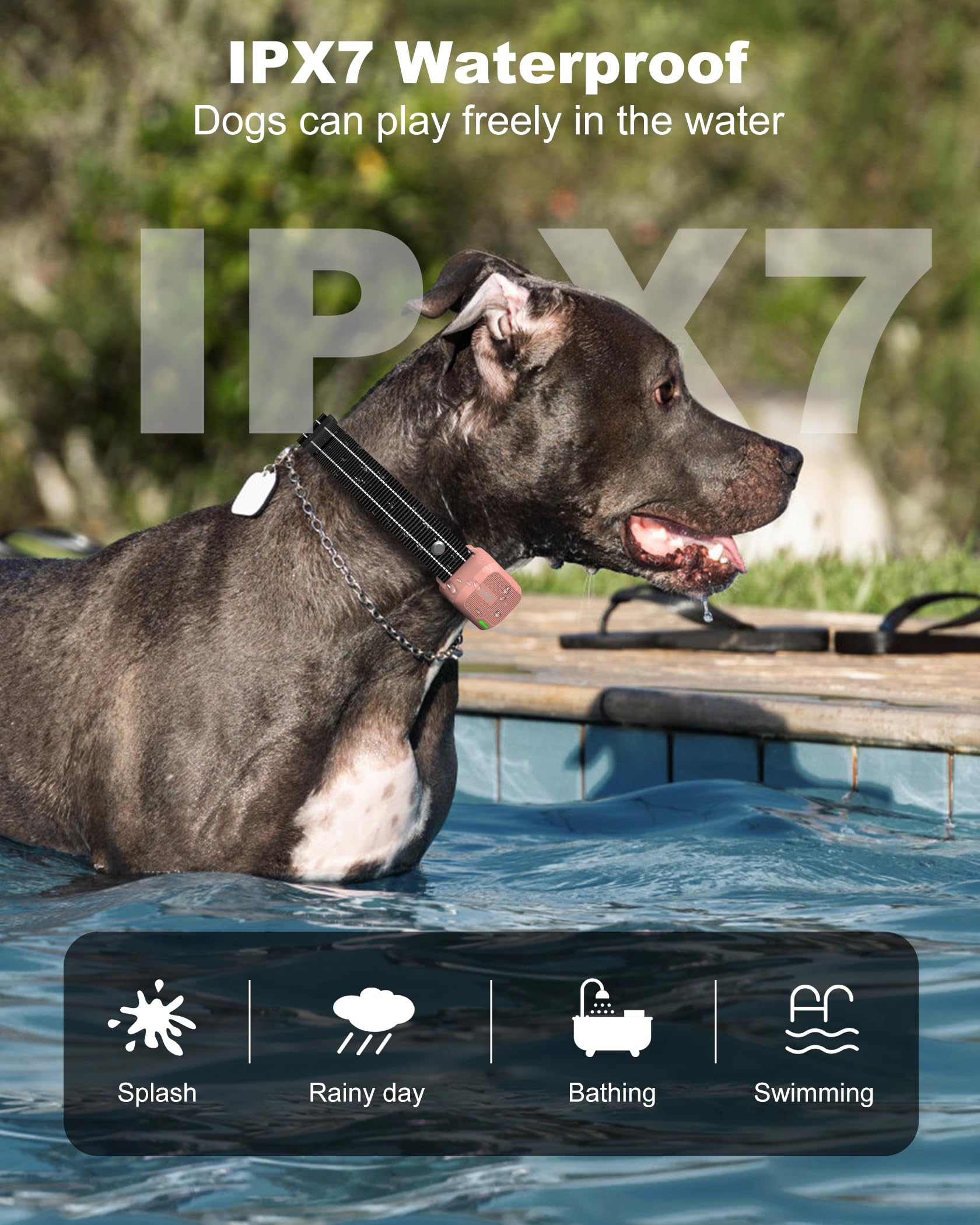 Jugbow Dog Shock Collar - 4200Ft Dog Training Collar With Remote Innovative Ipx7 Waterproof With 4 Training Modes, Rechargeable