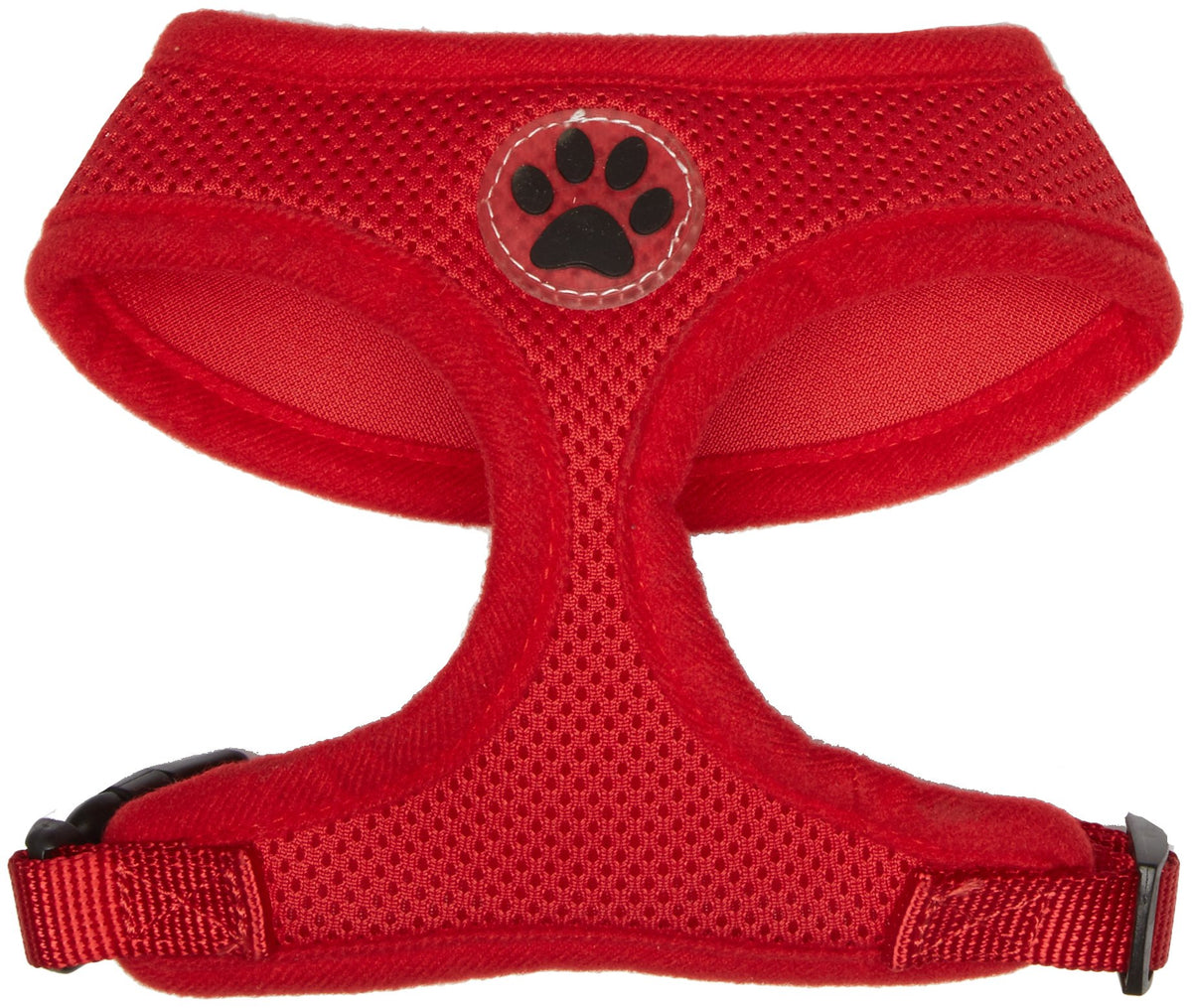 Bingpet No Pull Dog Harness For Small Medium Dogs,All Weather Mesh Step In Vest Harness For Small Dogs,Breathable Mesh Puppy Cat Harnesses,Step-In Air Dog Harness For For Small Dogs,Red,Small