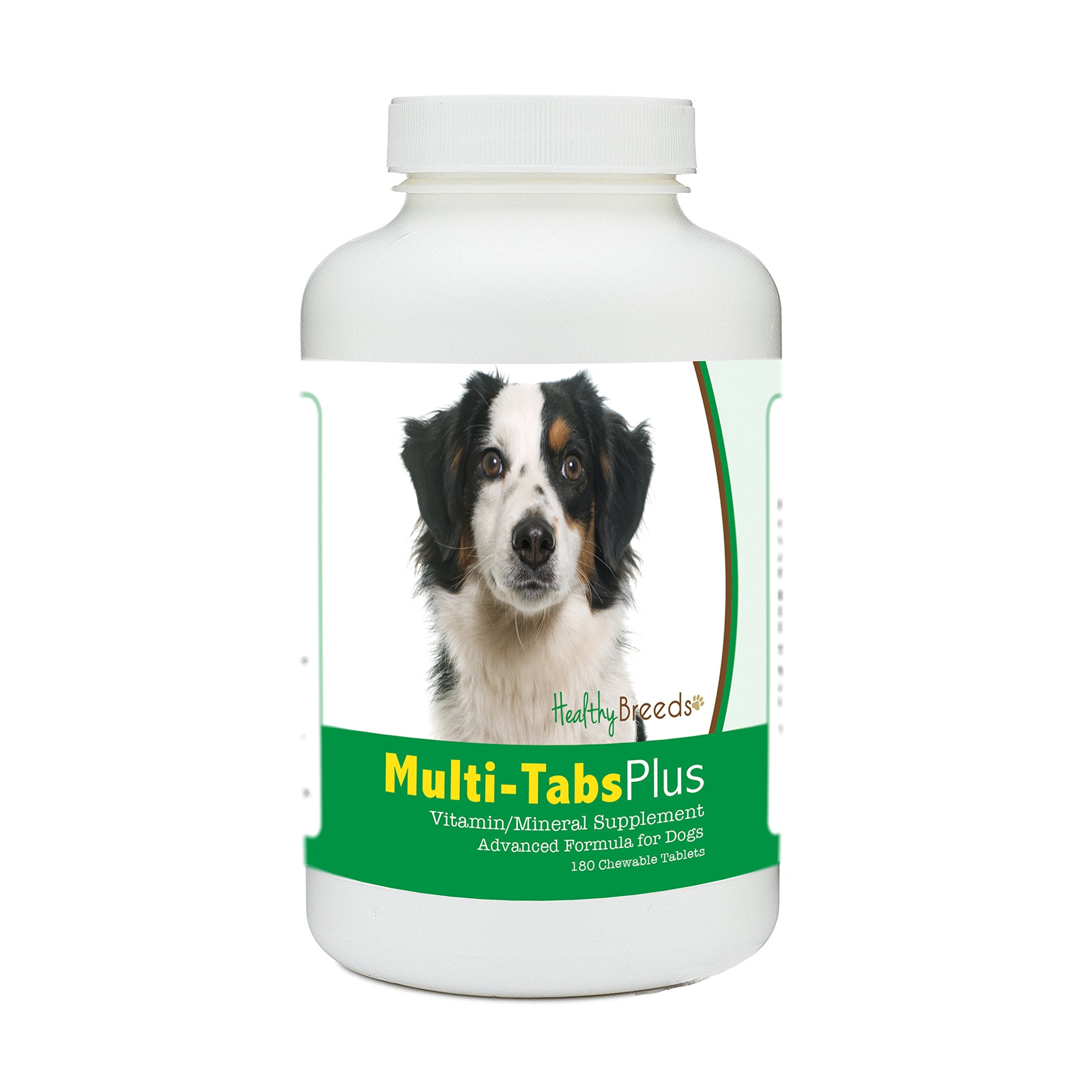 Healthy Breeds Miniature American Shepherd Multi-Tabs Plus Chewable Tablets 180 Count