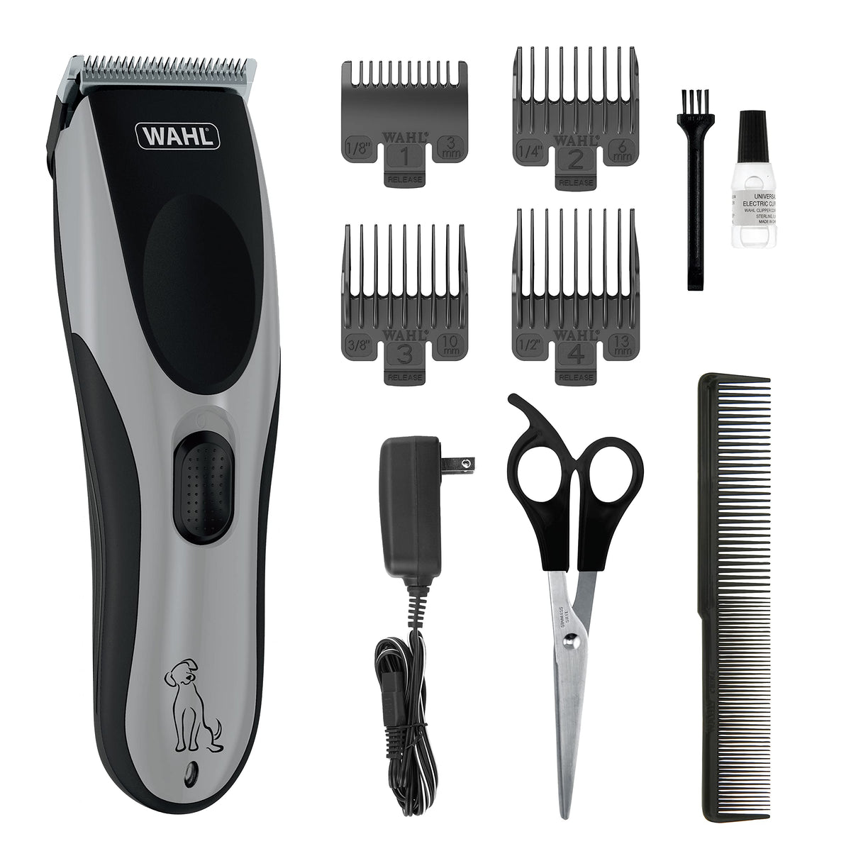 Wahl Easy Pro For Pets, Rechargeable Dog Grooming Kit - Electric Dog Clippers For Dogs & Cats With Fine To Medium Coats - Model 