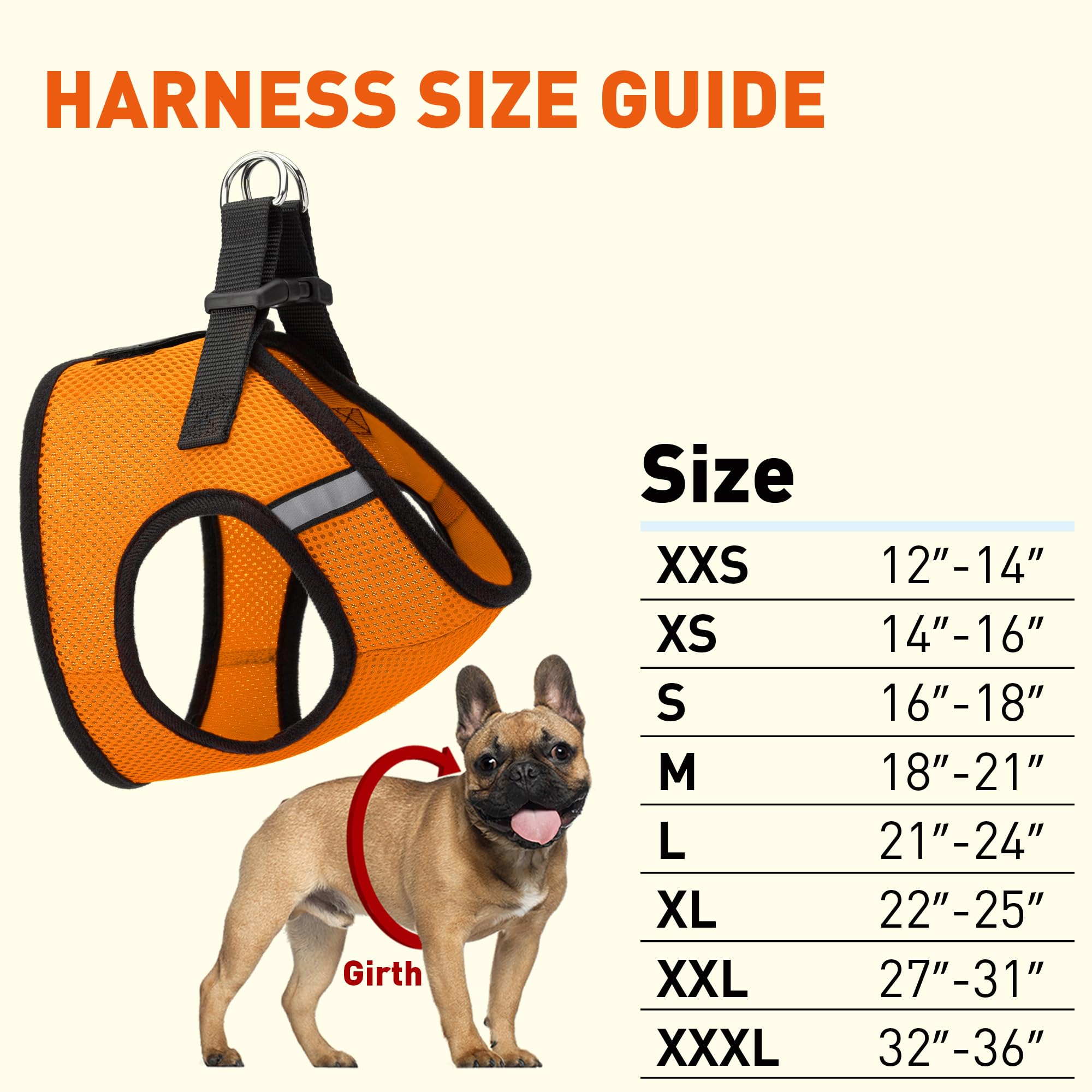 Dogline Boston Step In Mesh Dog Harness With Seizure Alert Patch No Choke Pet Vest Soft Gentle Padded Chest Halter For Puppies S