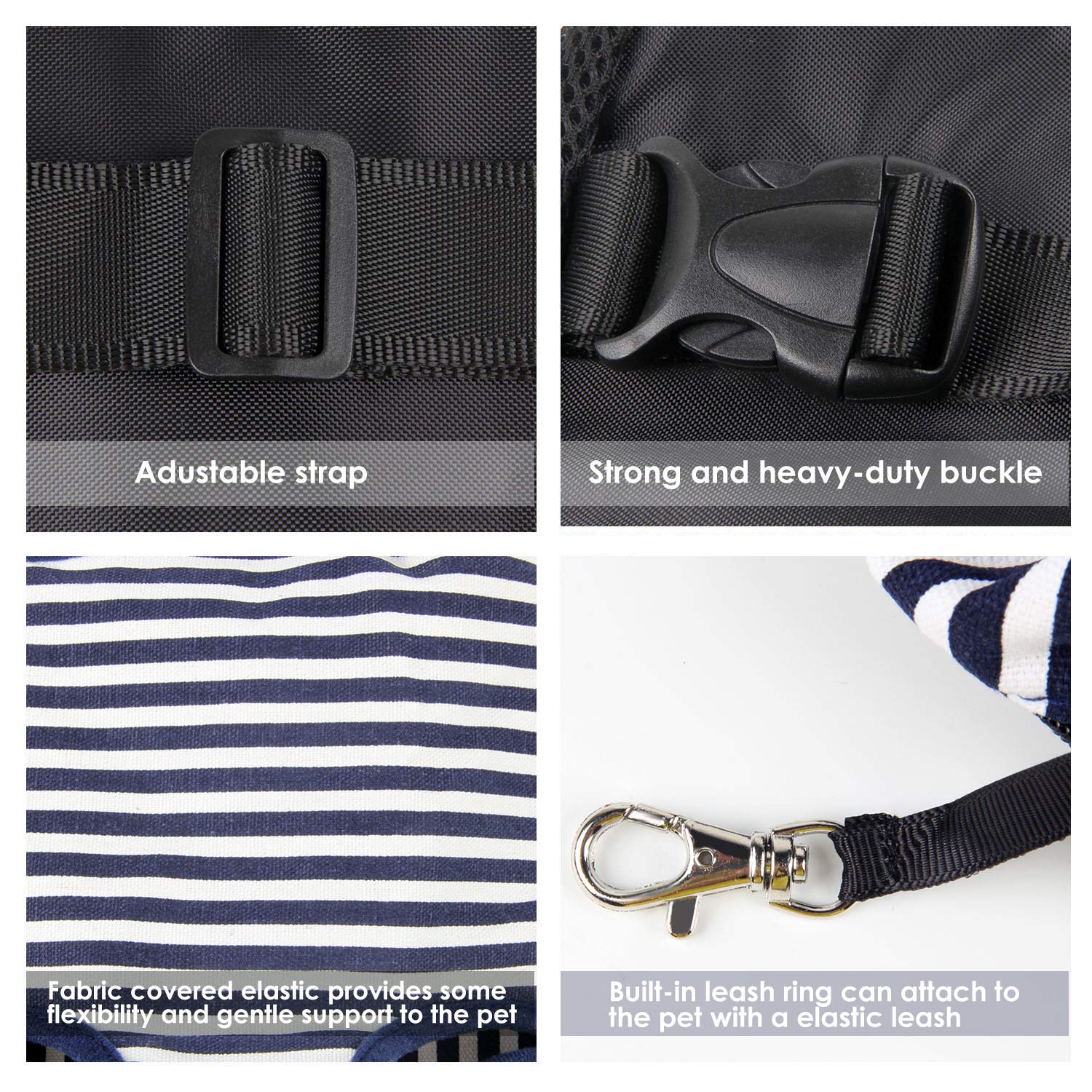 Dog Carrier Comfortable Legs Out Front Pet Carrier Backpack Cat Puppy Tote Holder Bag With Shoulder Strap And Sling For Outdoor