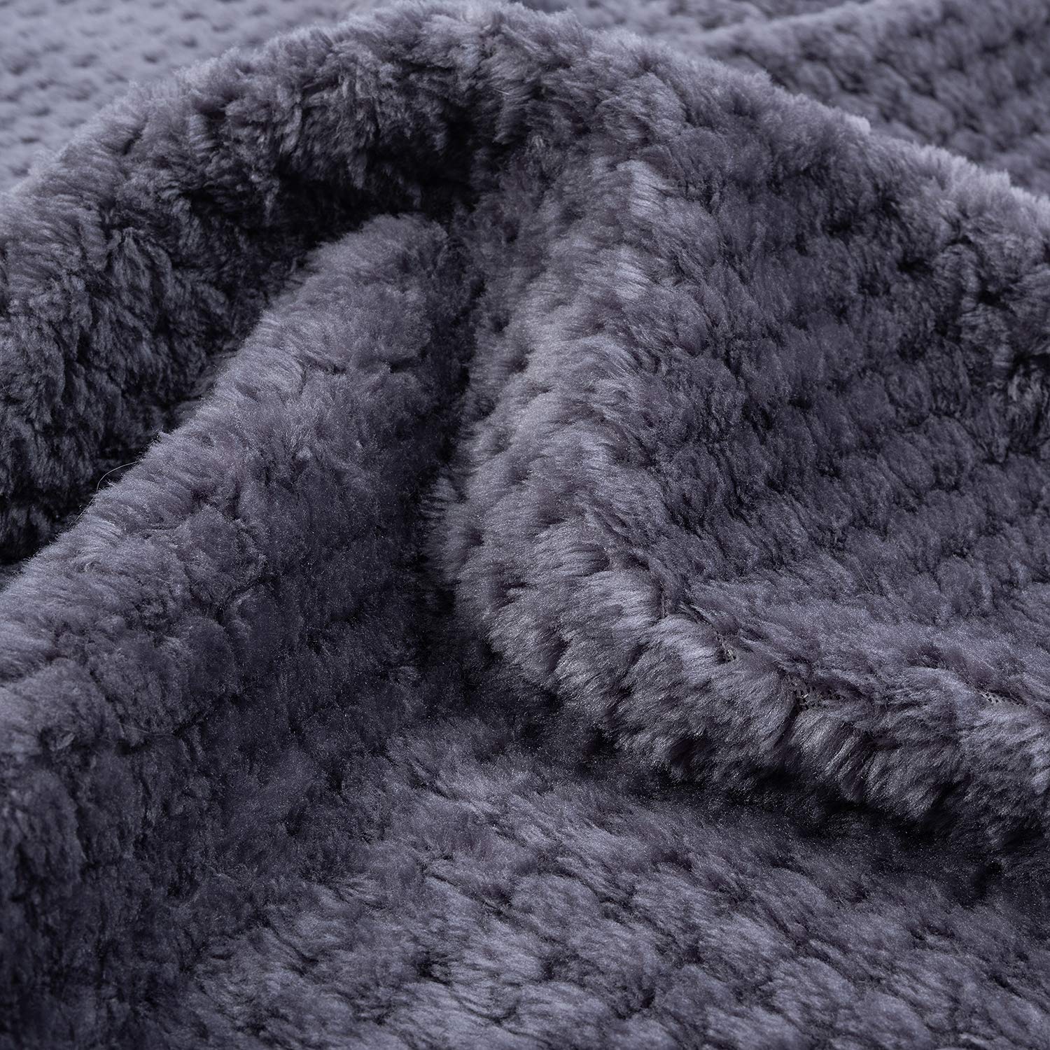 Warm Soft Fuzzy Dog Or Cat Blanket, Plush Fleece Throws For Puppy, Kitten, Medium, Large Dogs - Purple (M/32' X 40')