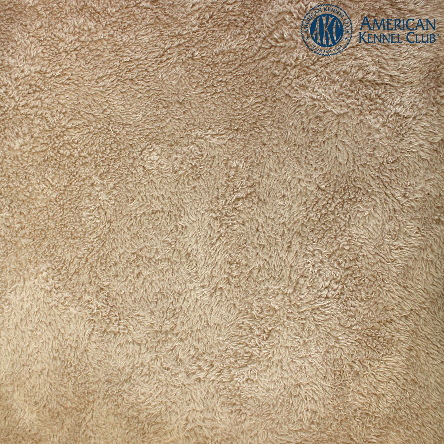 American Kennel Club Orthopedic Circle Stitch Cuddler Pet Bed, Gray 25X21X8'