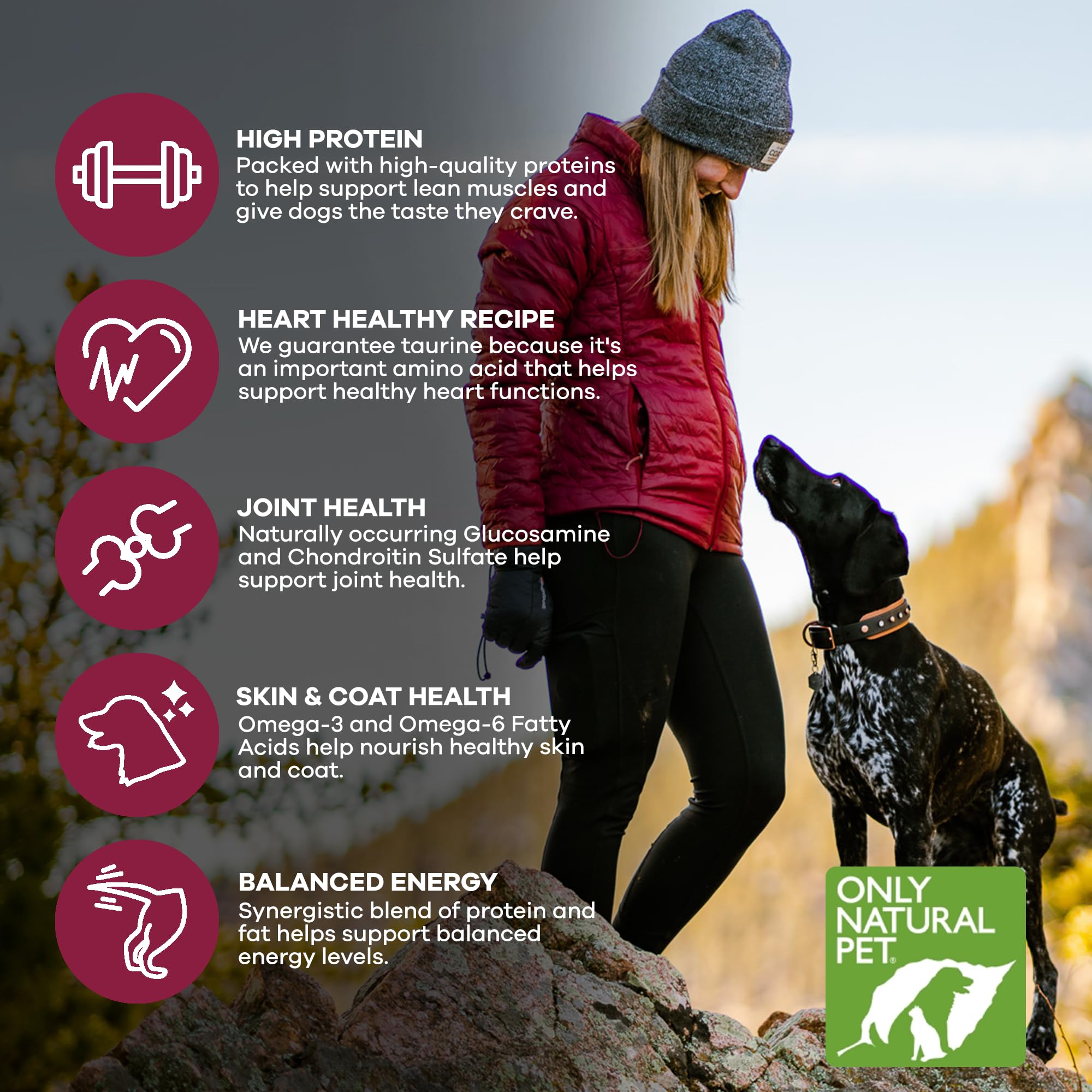 Only Natural Pet - EasyRaw Dehydrated Raw Dog Food Formula, Contains Real Wholesome Nutrition, Low Glycemic, Paleo Friendly, Non