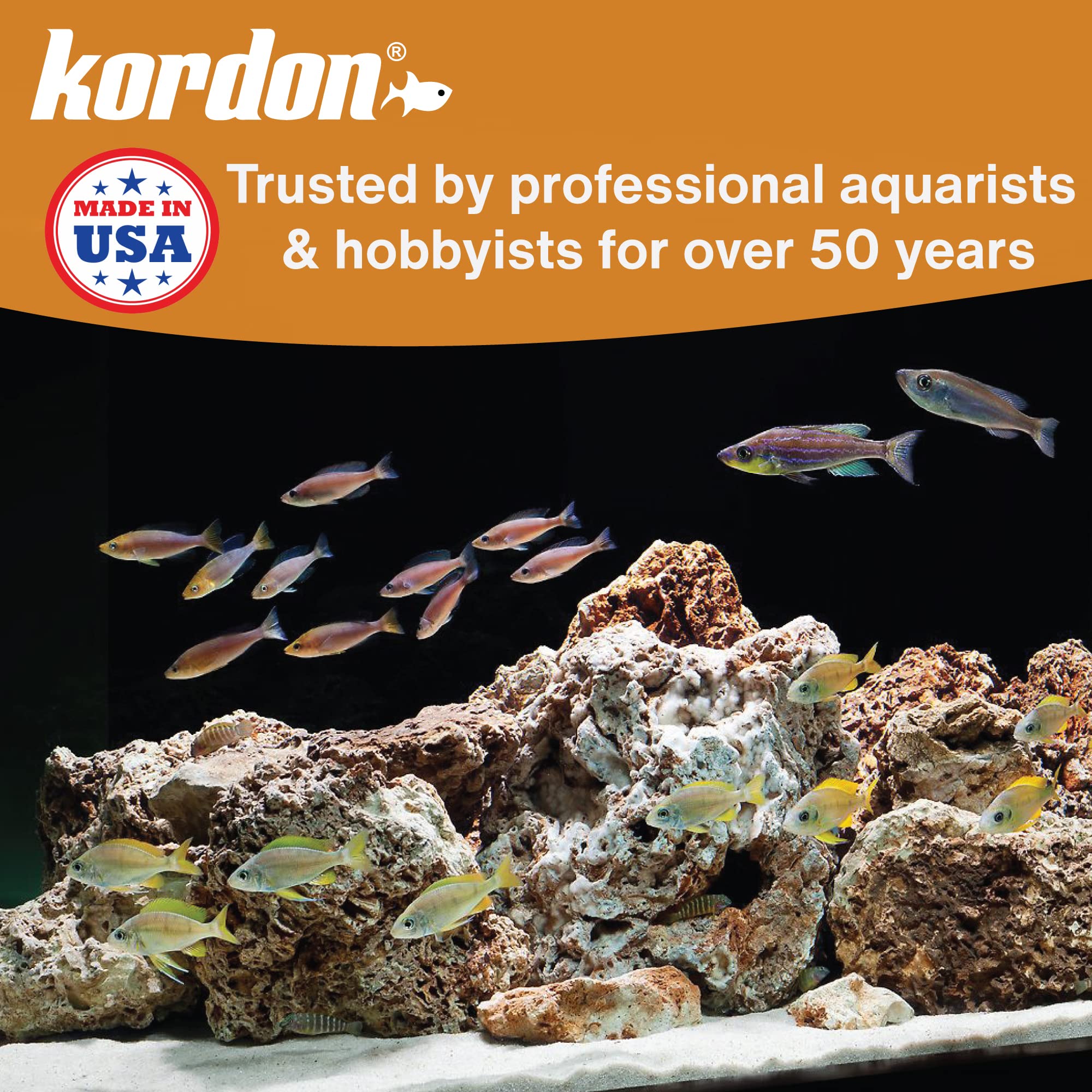 Kordon #33444 Amquel Plus For Aquarium, 4-Ounce